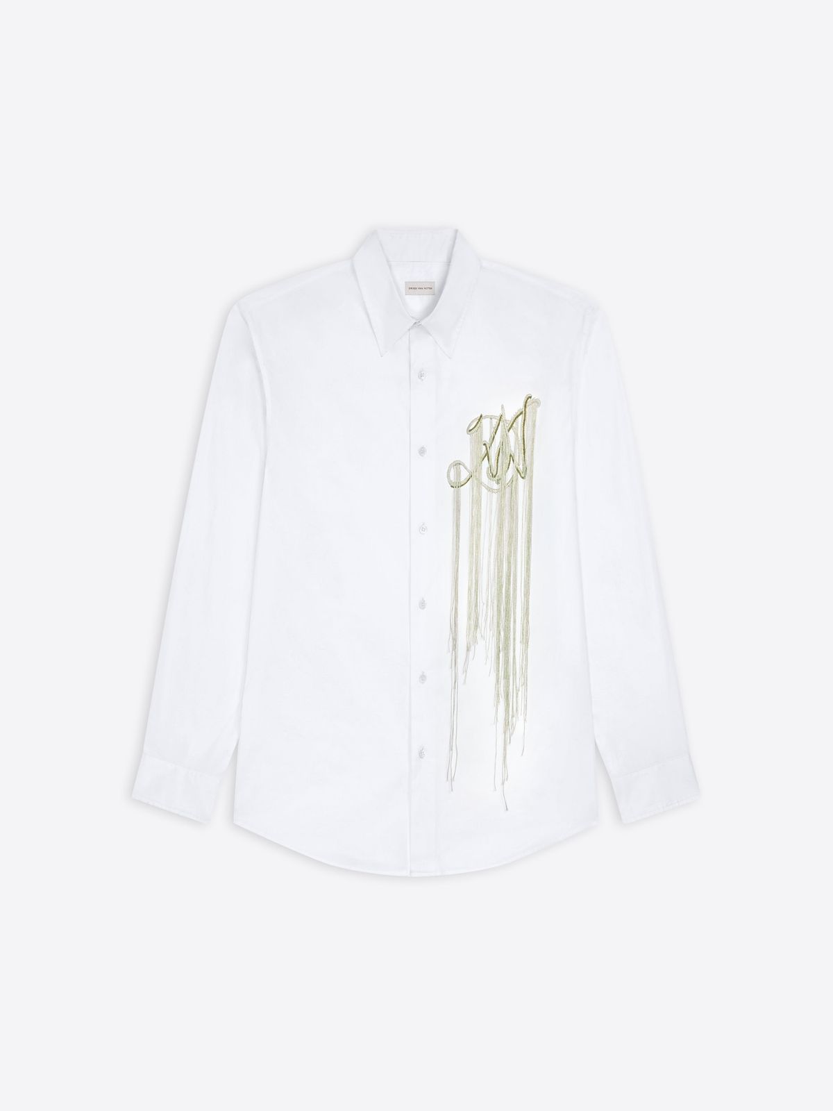 Embroidered cotton shirt