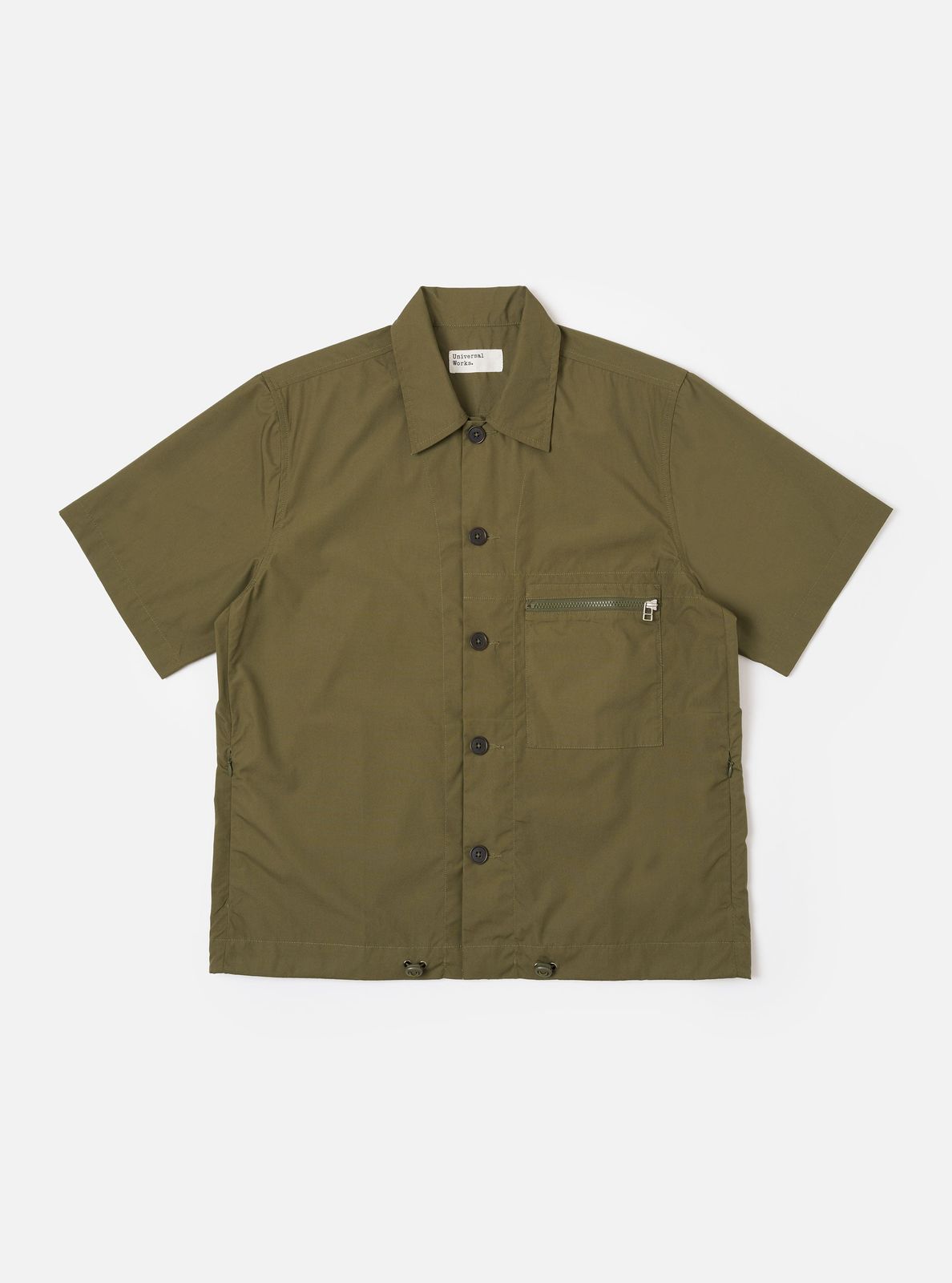 Olive Recycled Polytech Z Tech Overshirt