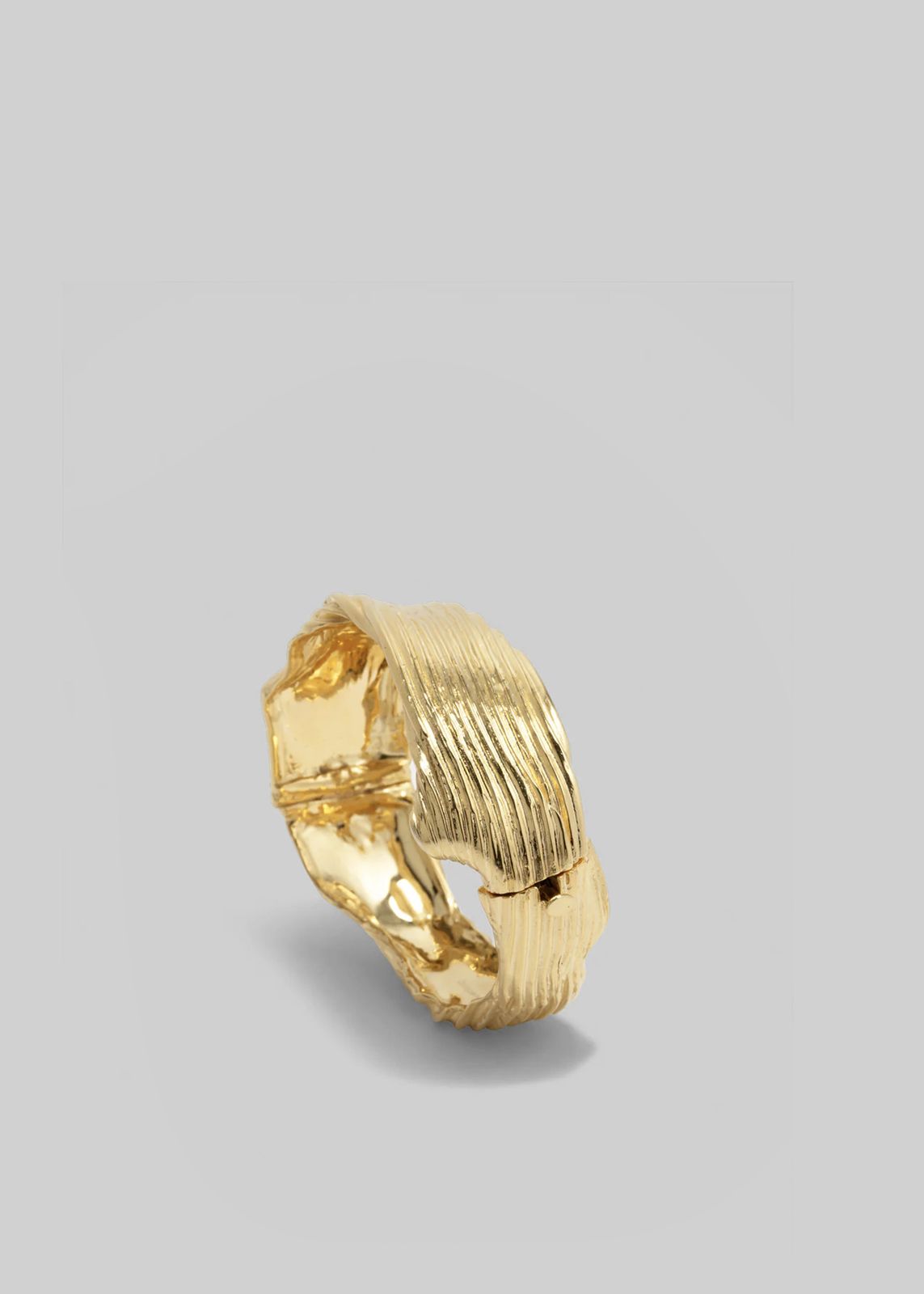 Completedworks Pleated Cuff - Gold