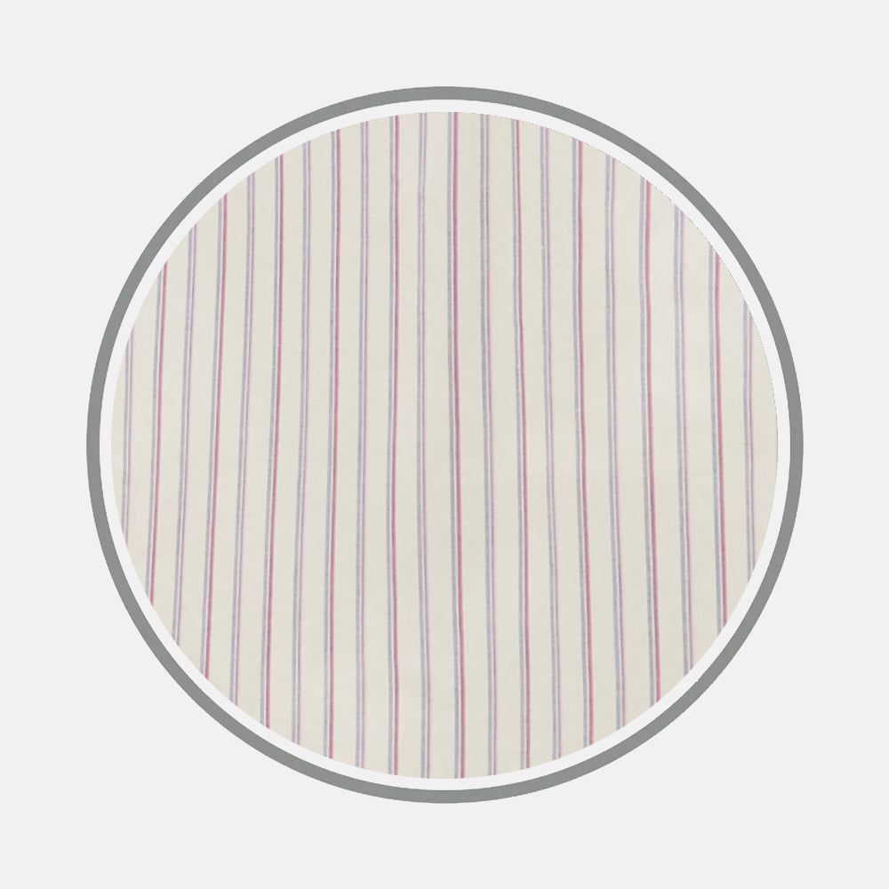 Pink Double Stripe Fabric