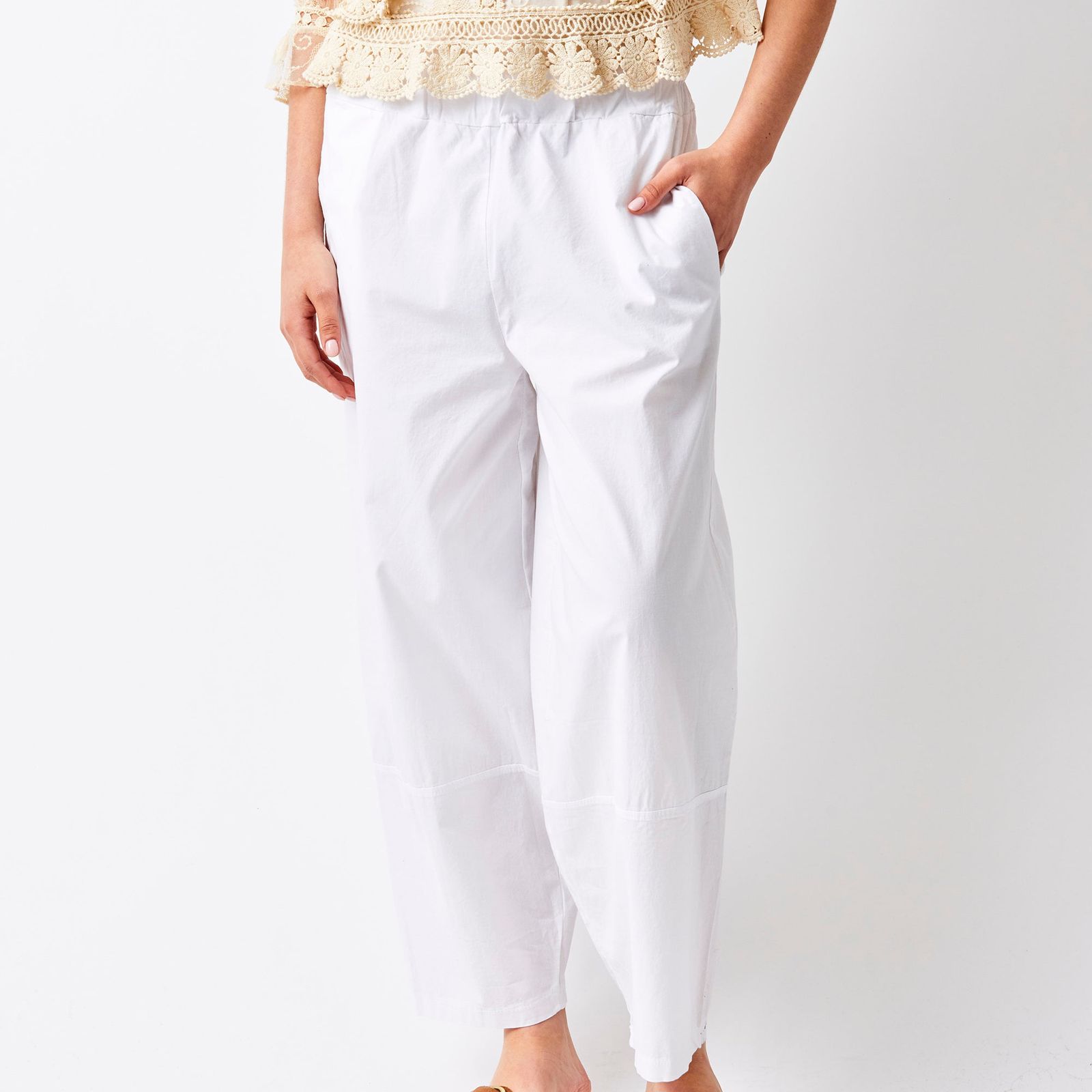 Jem Light Cotton Baggy Pants