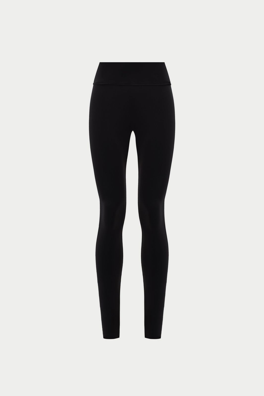 EMBLEM STRETCH SCULPTING LEGGINGS - BLACK