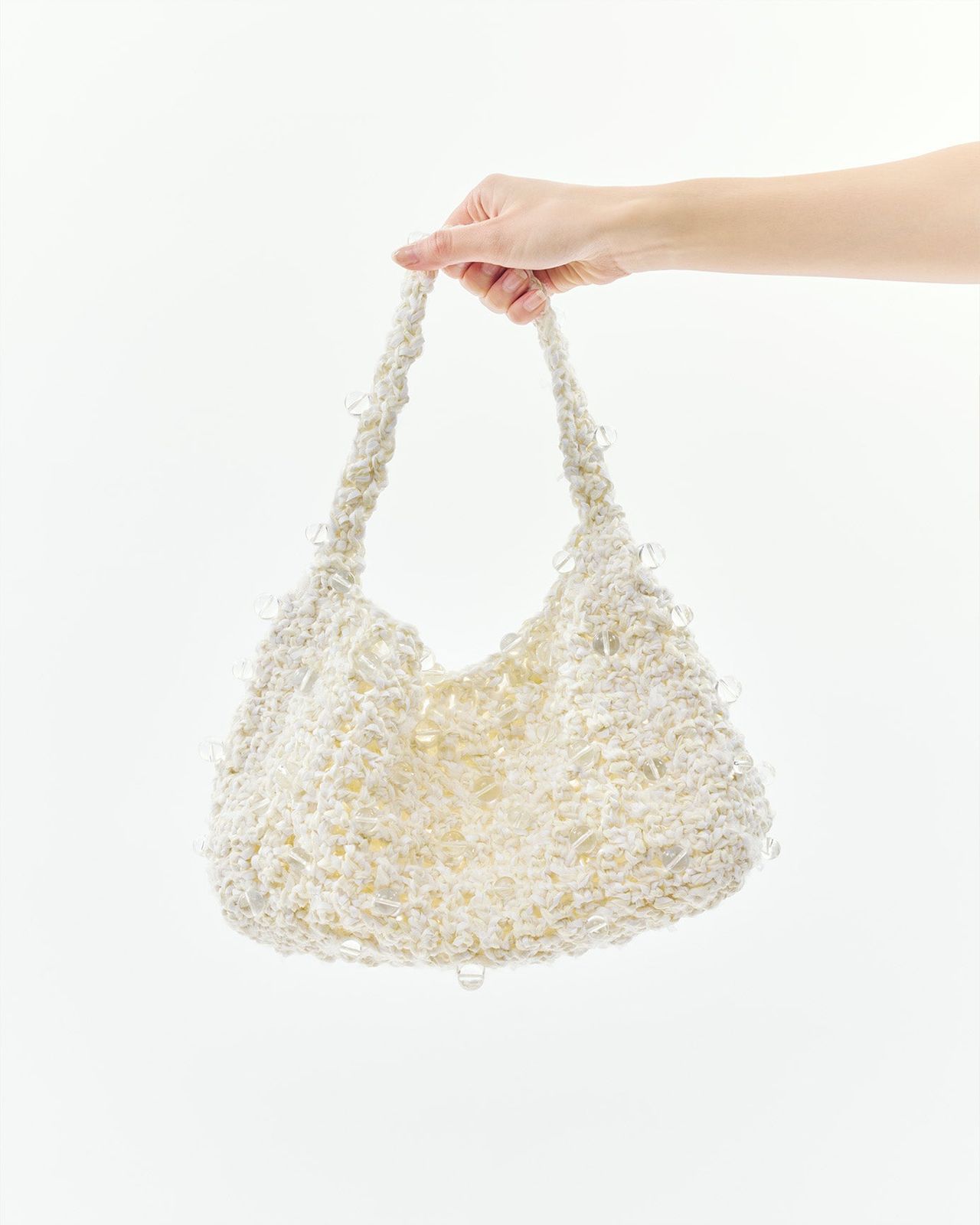 CROCHET BUBBLE HANDBAG