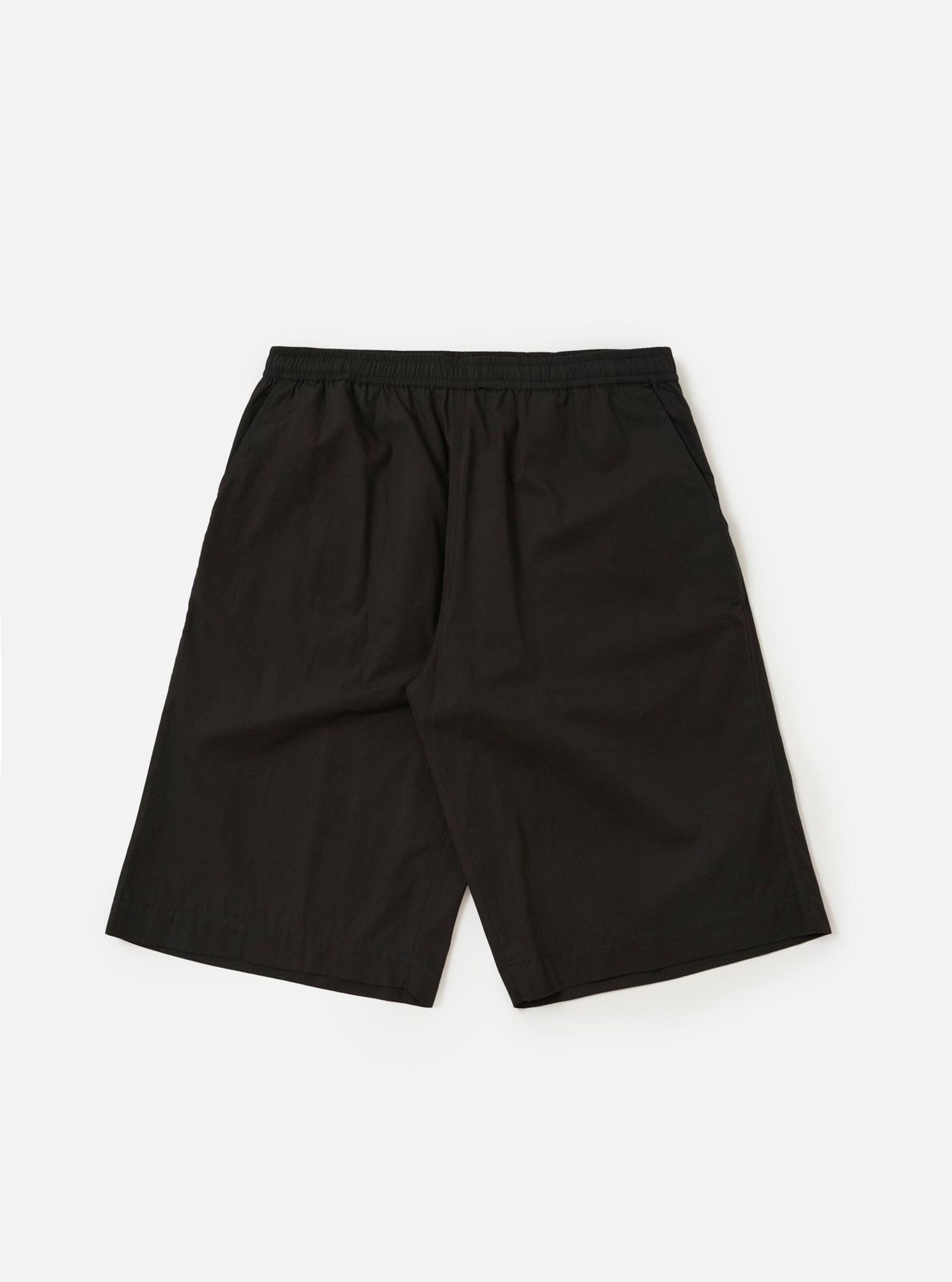 Black Broadcloth Vacation Short