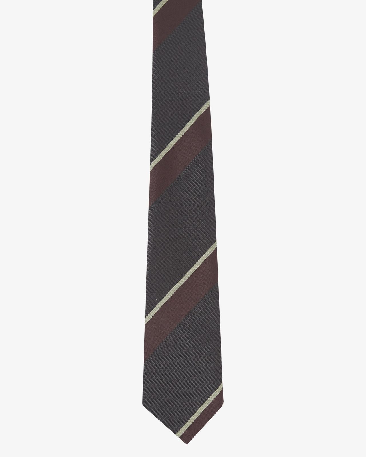 4014 Repp Tie - charcoal