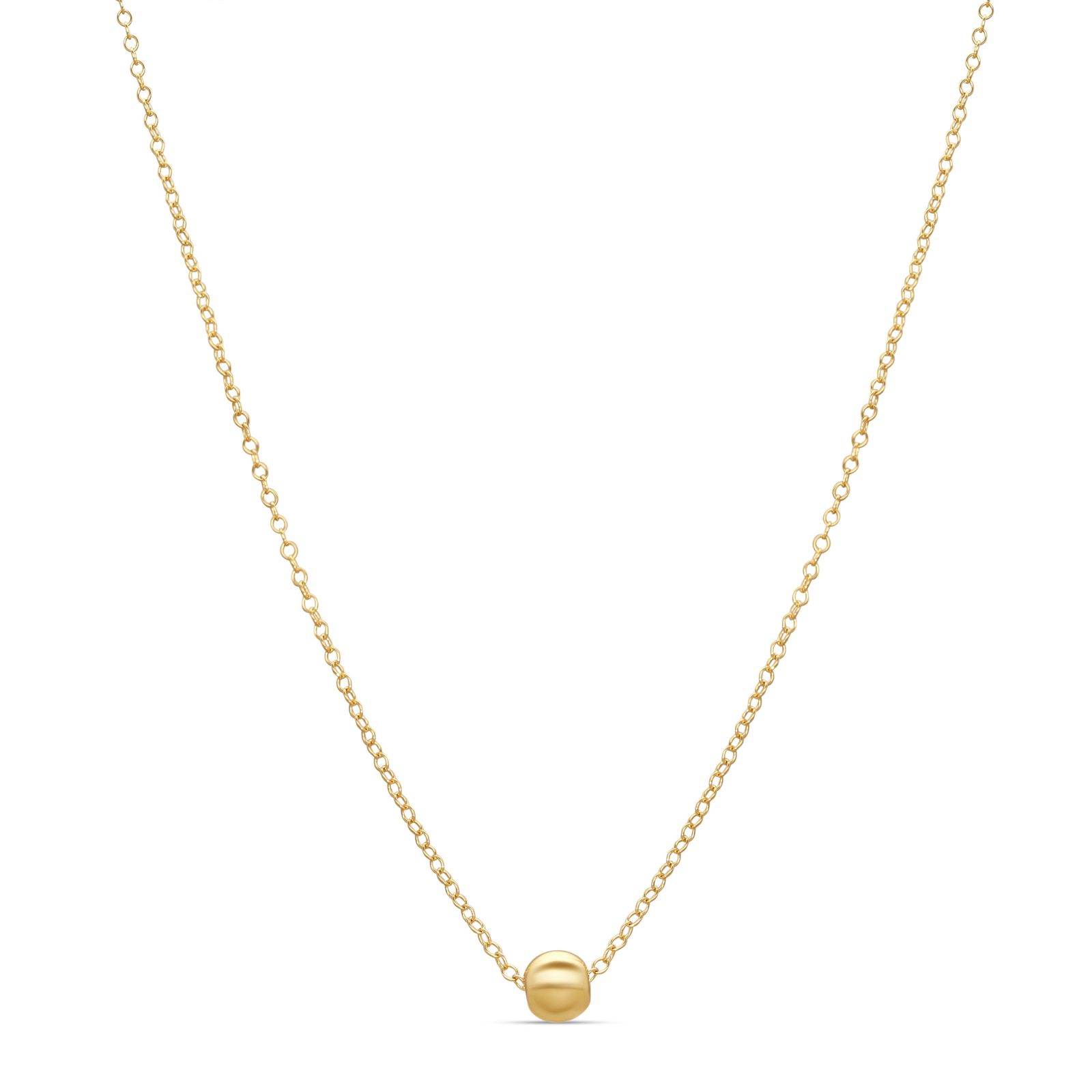 Carmen Lux Gold Sphere Necklace