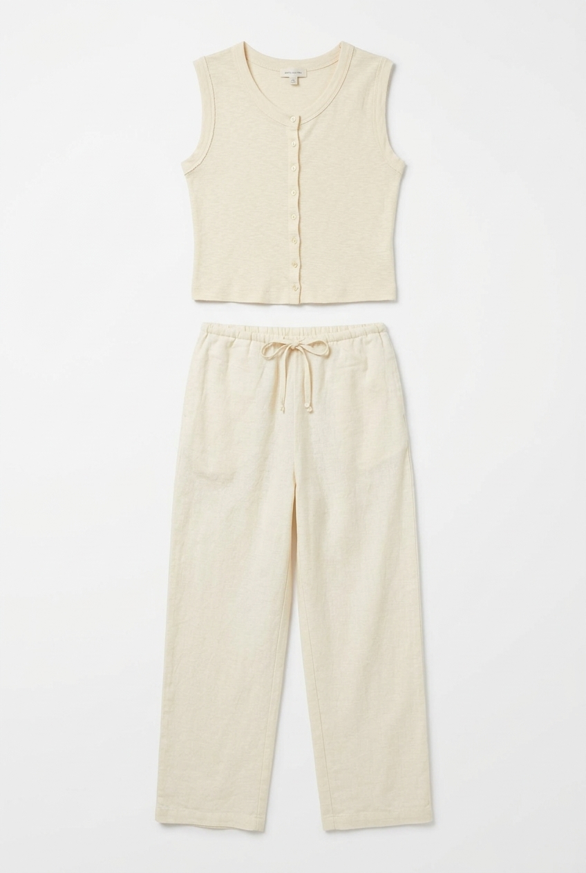 Auguste Slub Top