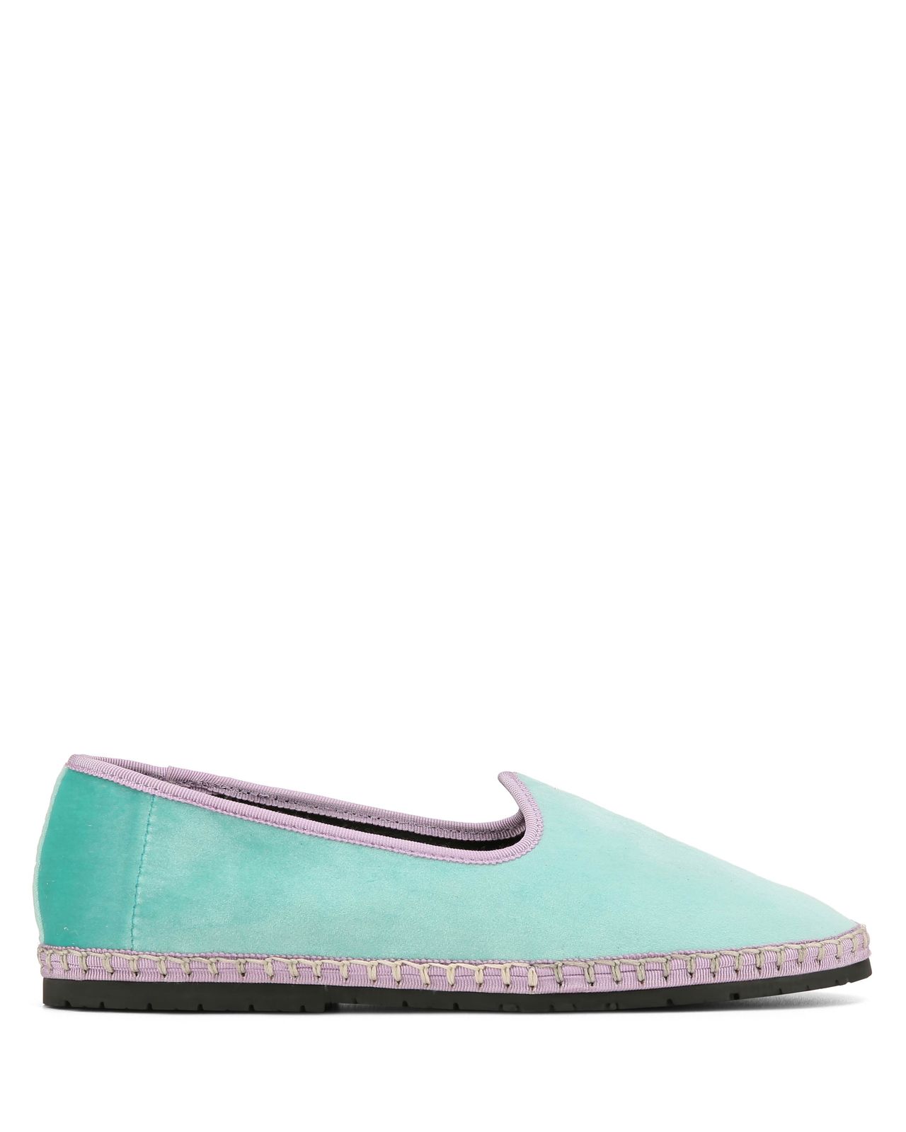 Mok Teal/Purple Velvet