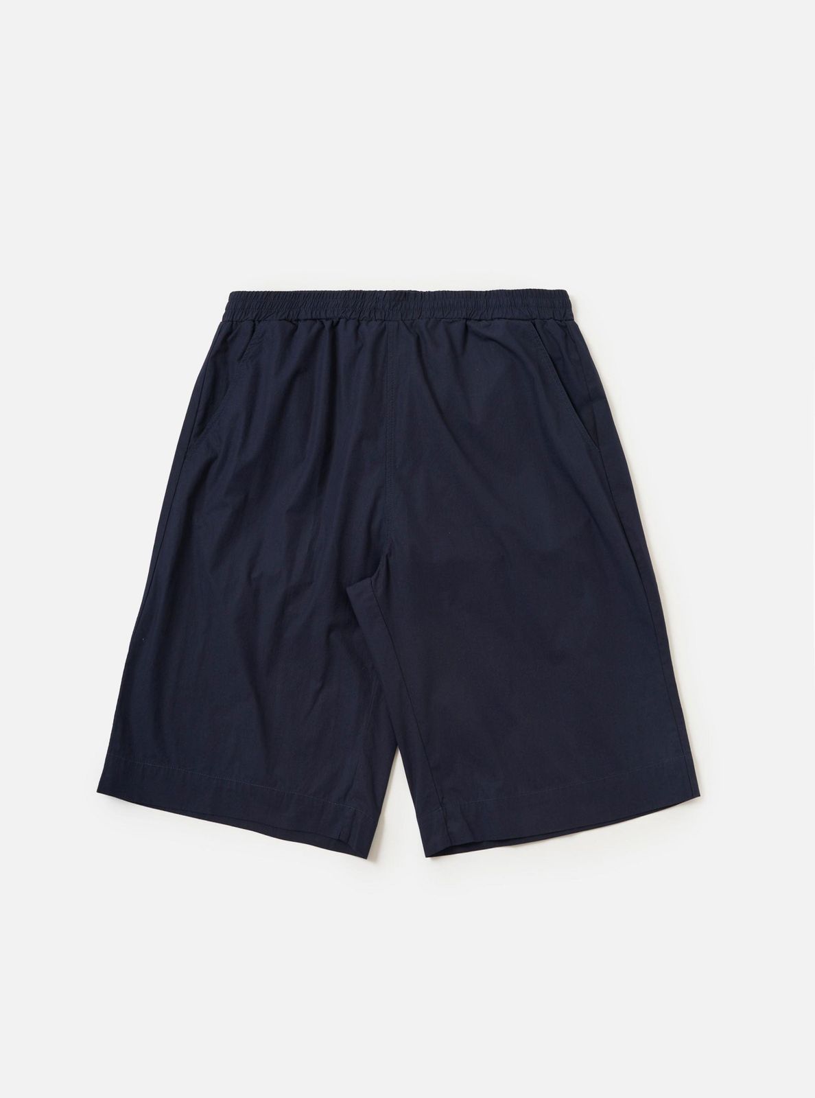 Navy Paper Touch Cotton Vacation Short