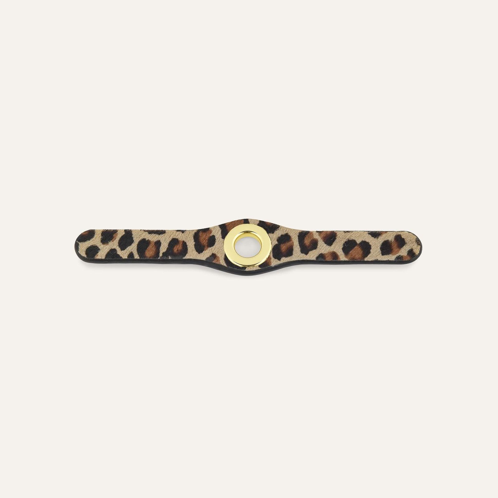 Deco Mini | Leopard with Gold hardware