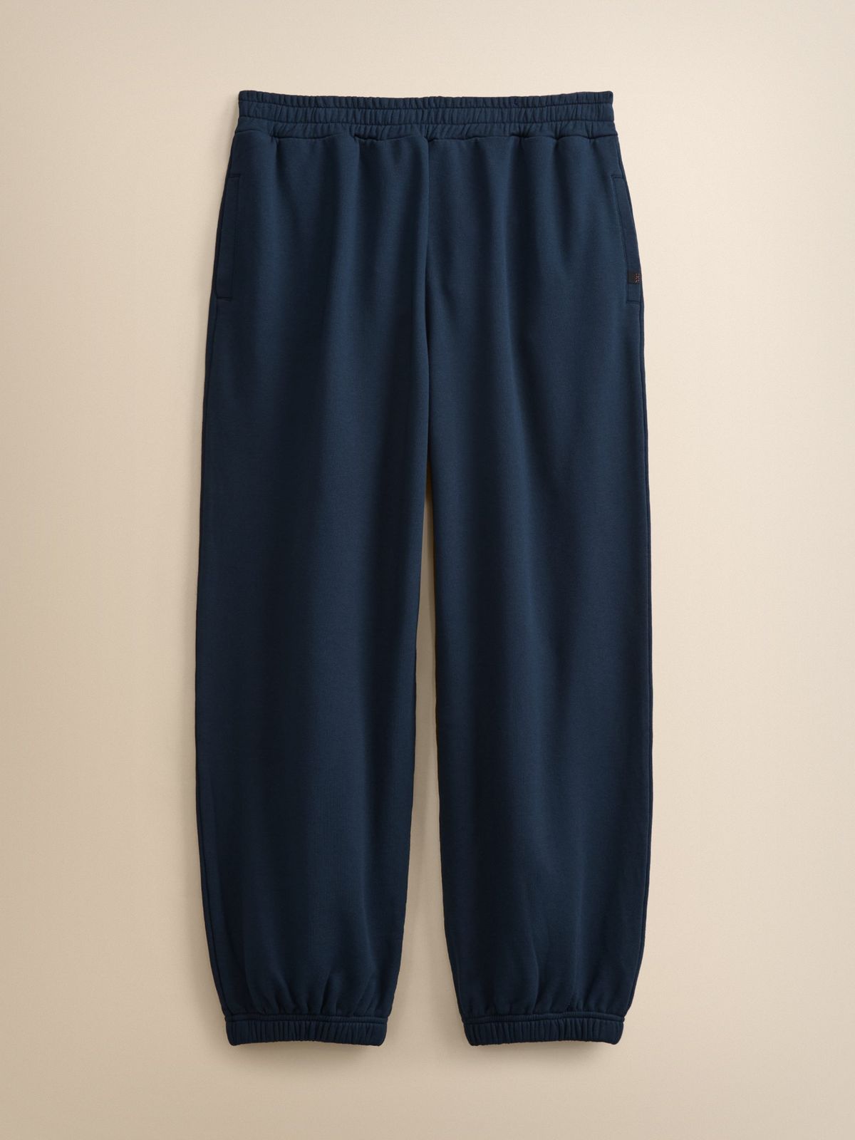 Harley Cotton Modal Oversized Sweatpants Navy Blue