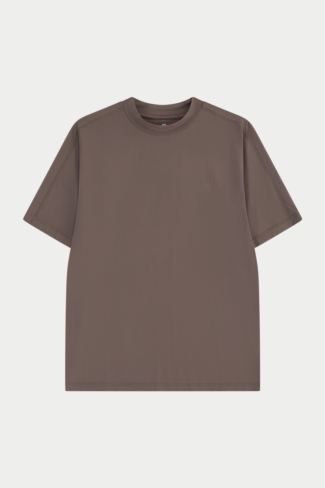 SHORT SLEEVE TRAINING TOP - BROWN