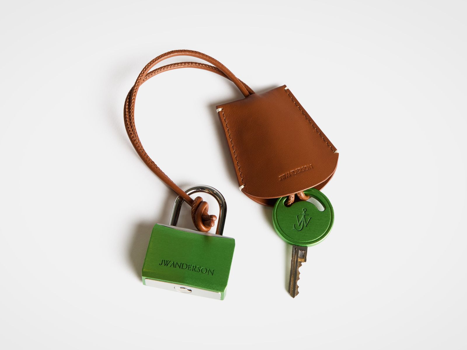 CL_PADLOCK CHARM - YELLOW_AC0451FA0508