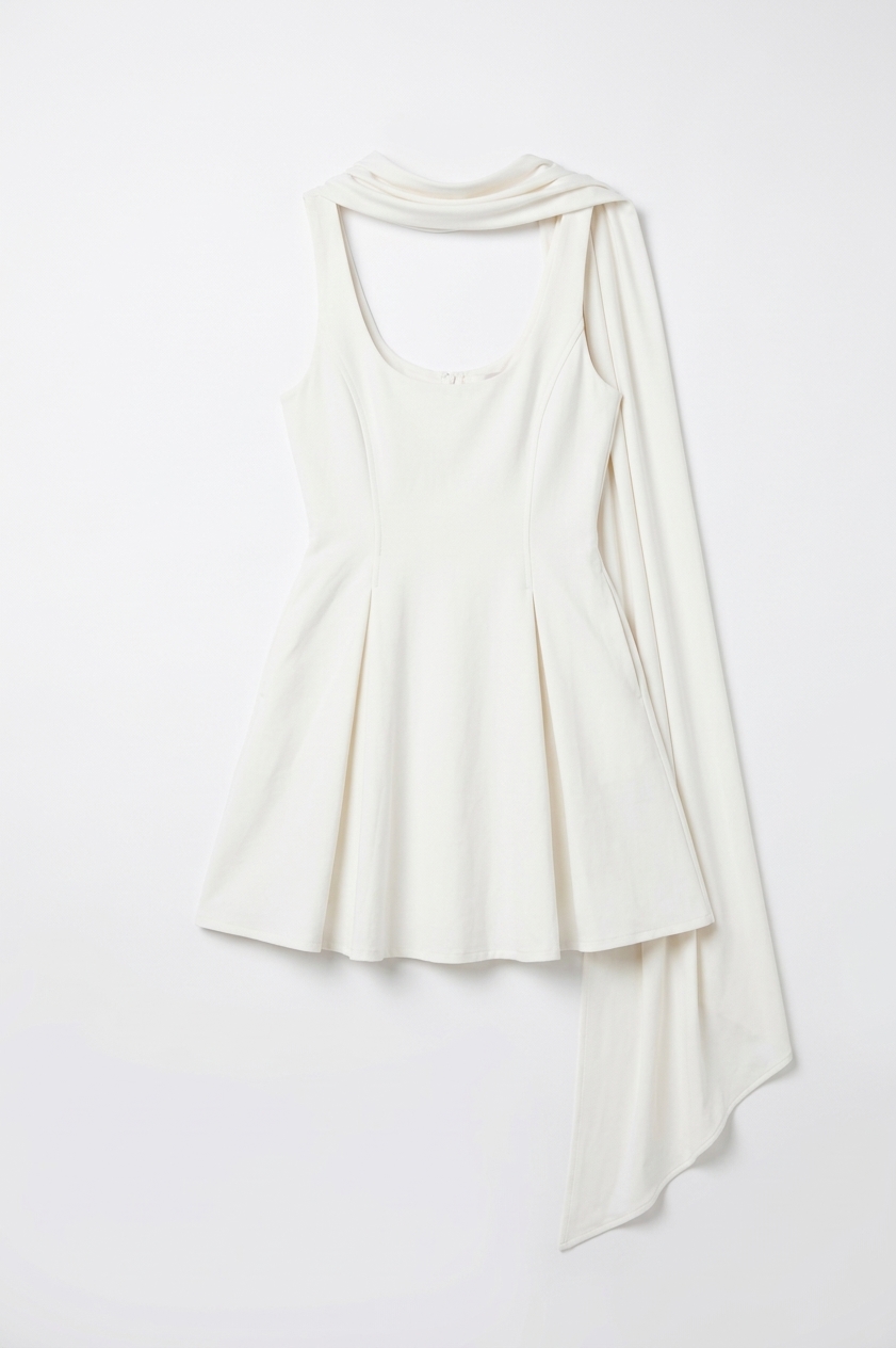 Blake Reversible Neckline Mini Dress