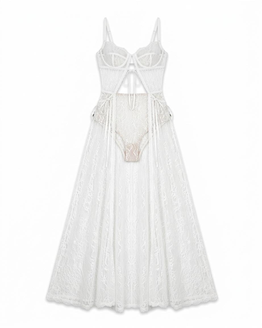 Cieran Shorts Set In Ivory