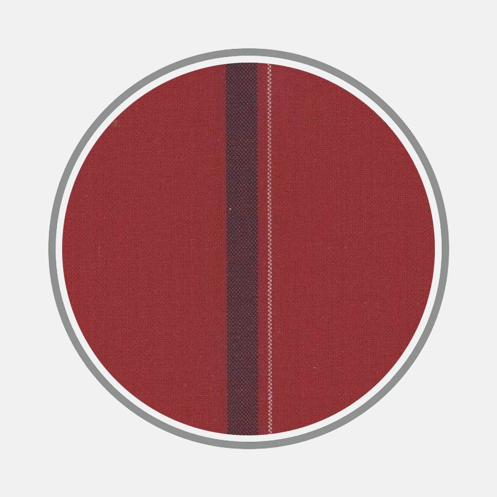 Wide Navy and Red Stripe Fabric