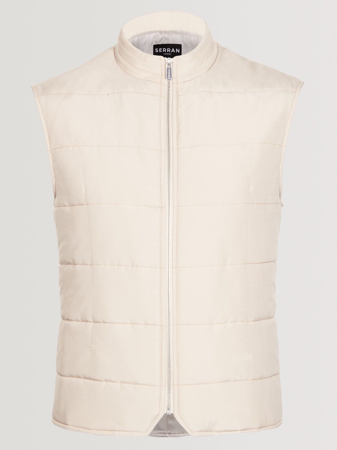 Quilted Gilet Sand