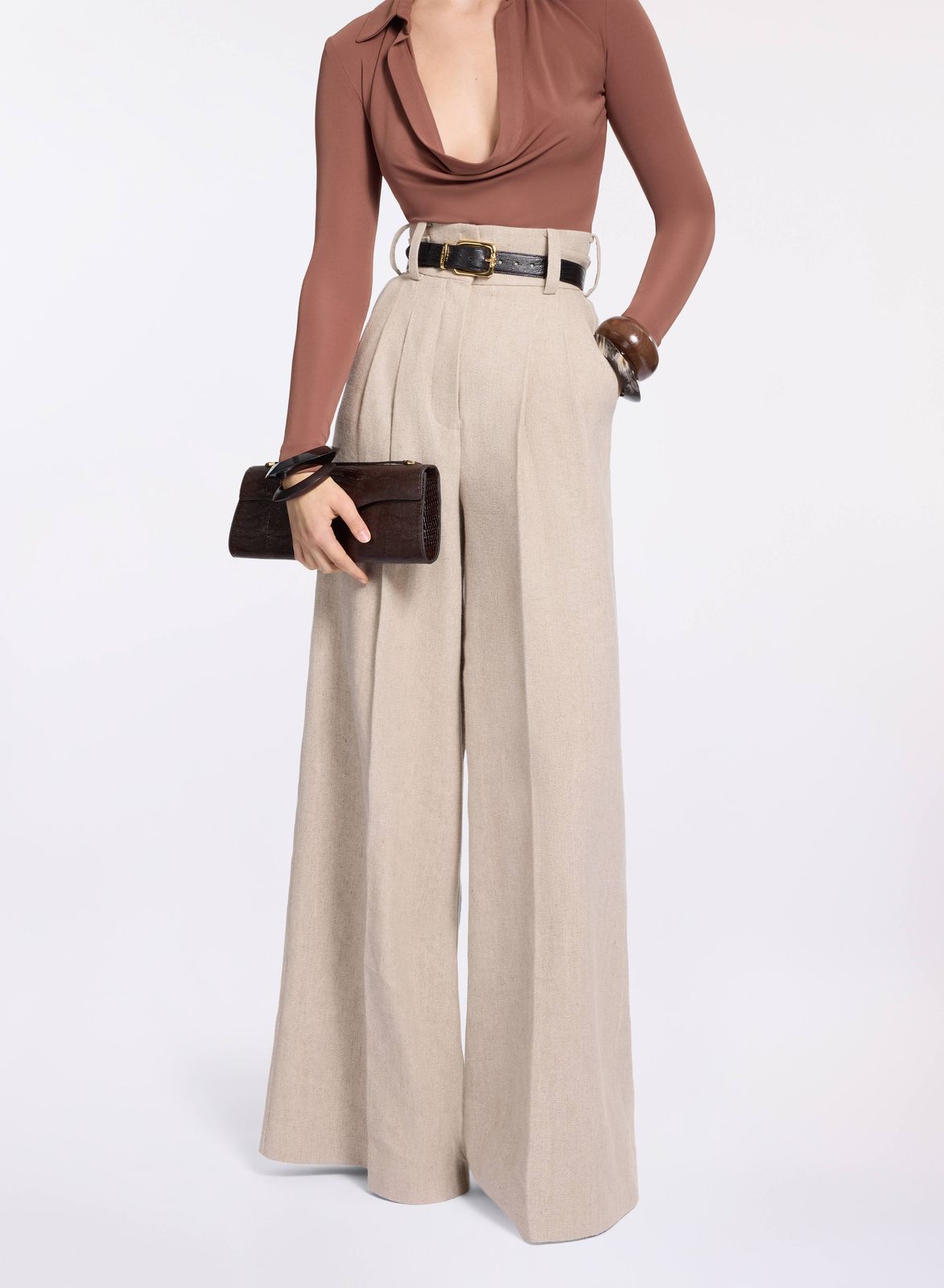Cotton Canvas Pants