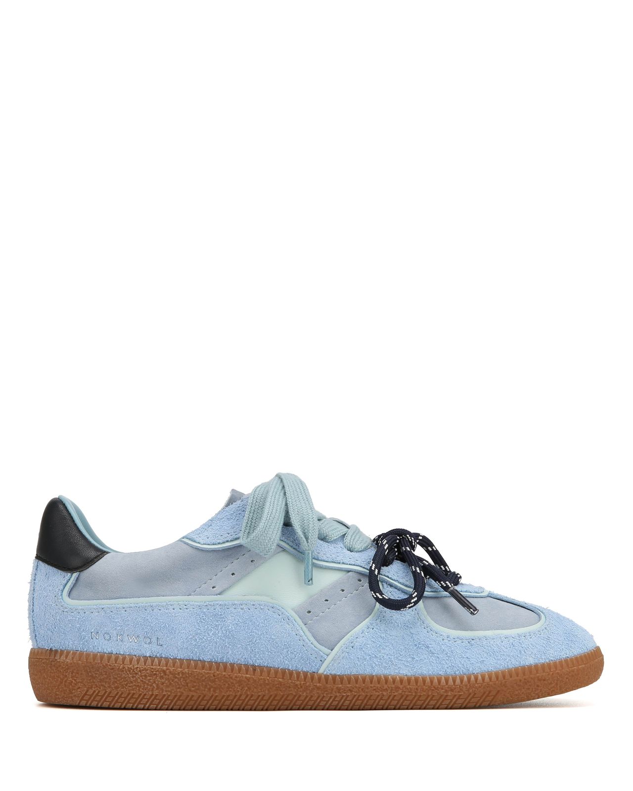 August Blue Hairy Suede