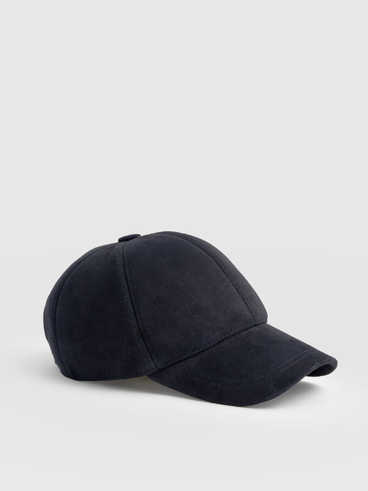 Avalon Baseball Cap - Navy Suede