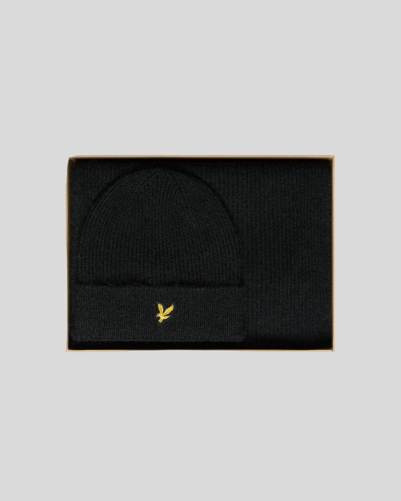 Brushed Scarf and Beanie Set