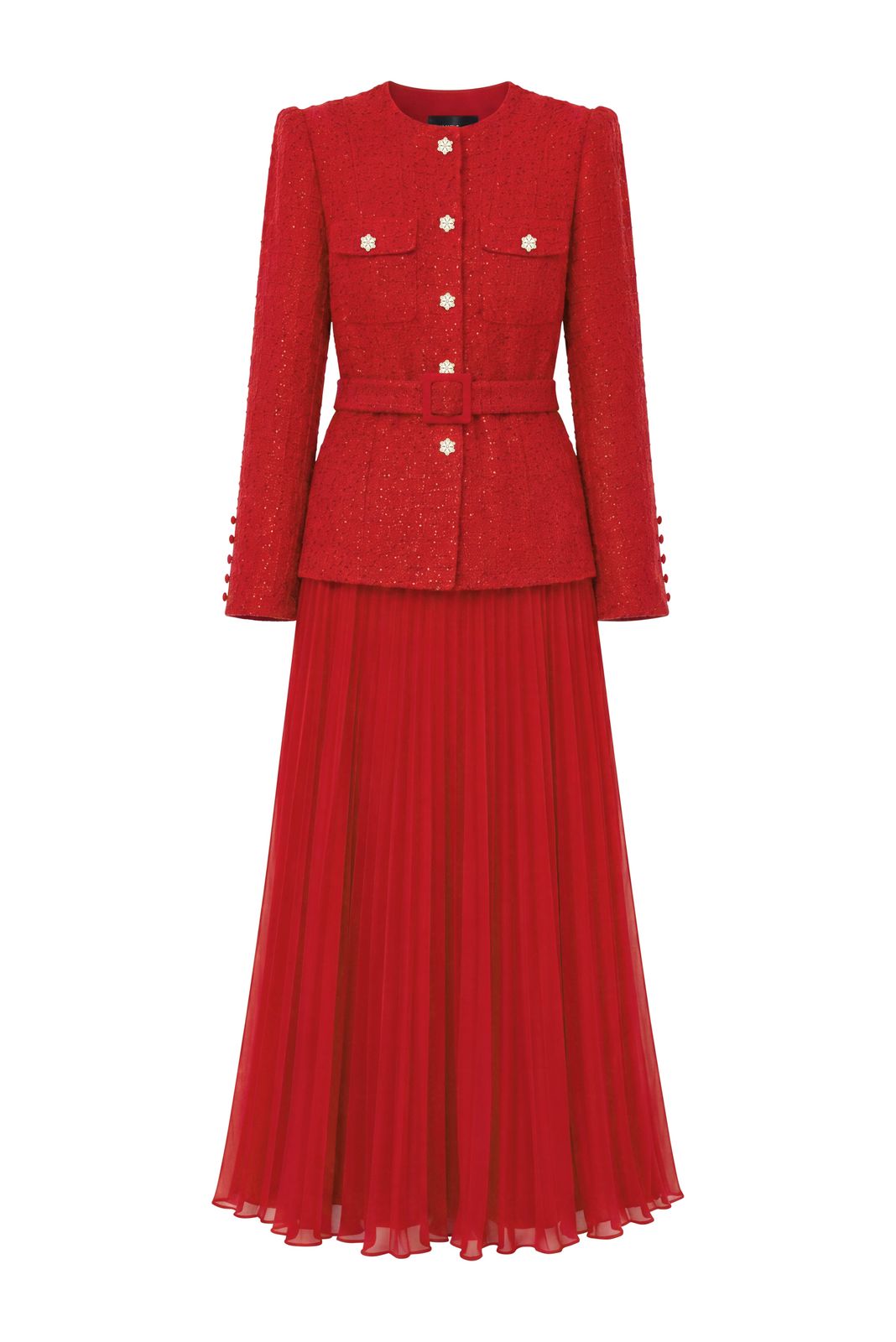 Buckingham Dress (heritage Red)