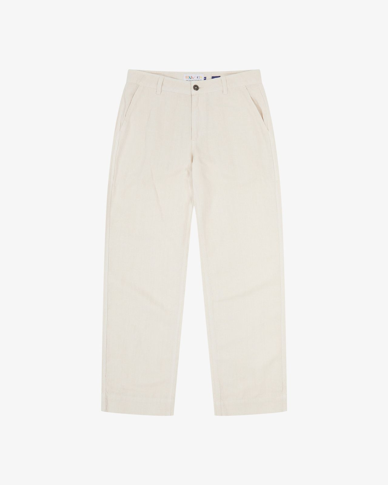 5021 Linen blend painter pants - marble