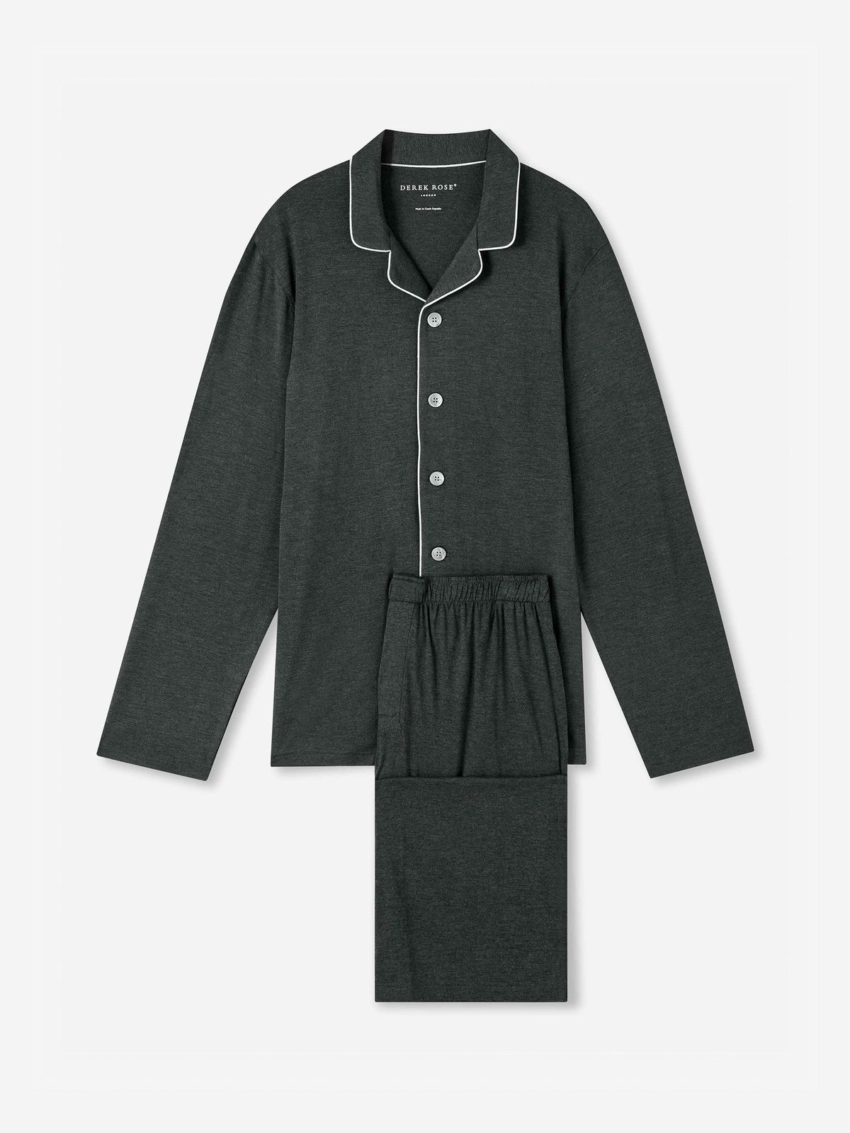 Marlowe Micro Modal Pyjamas Anthracite Grey
