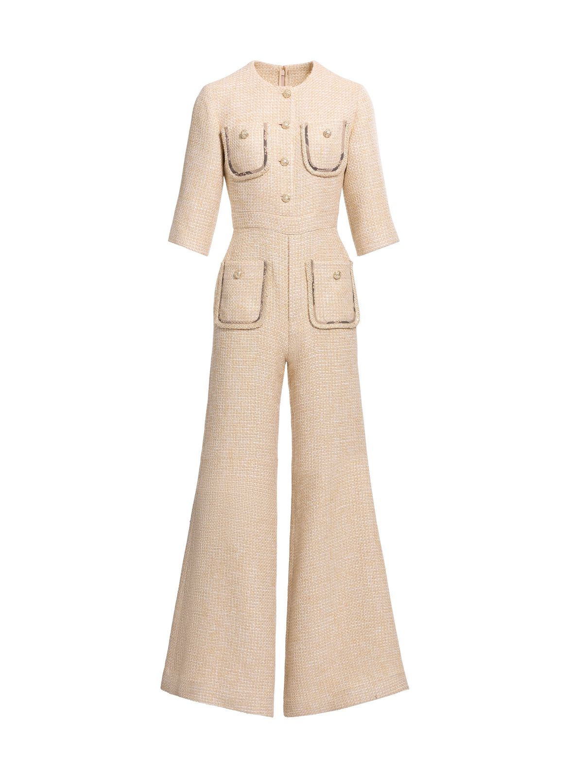 Tweed Jumpsuit