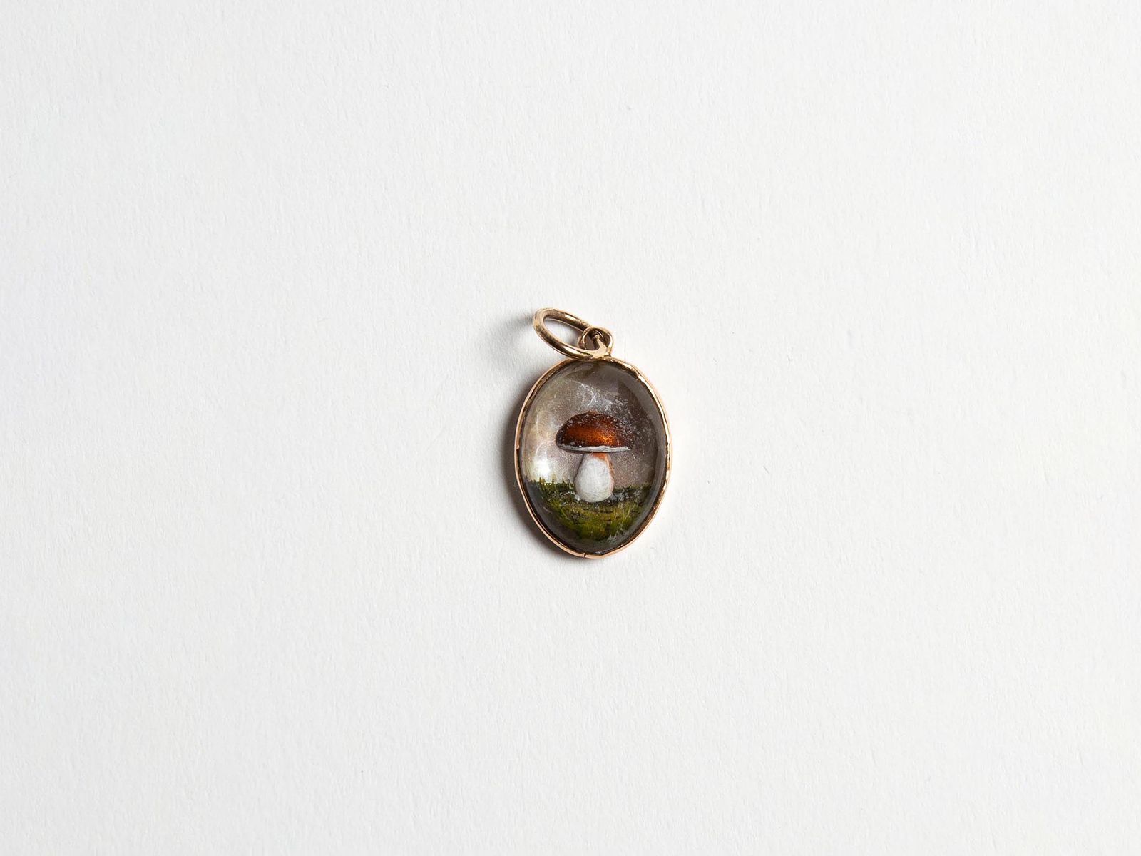 CL_MUSHROOM PENDANT - GOLD_JY0282OT0099