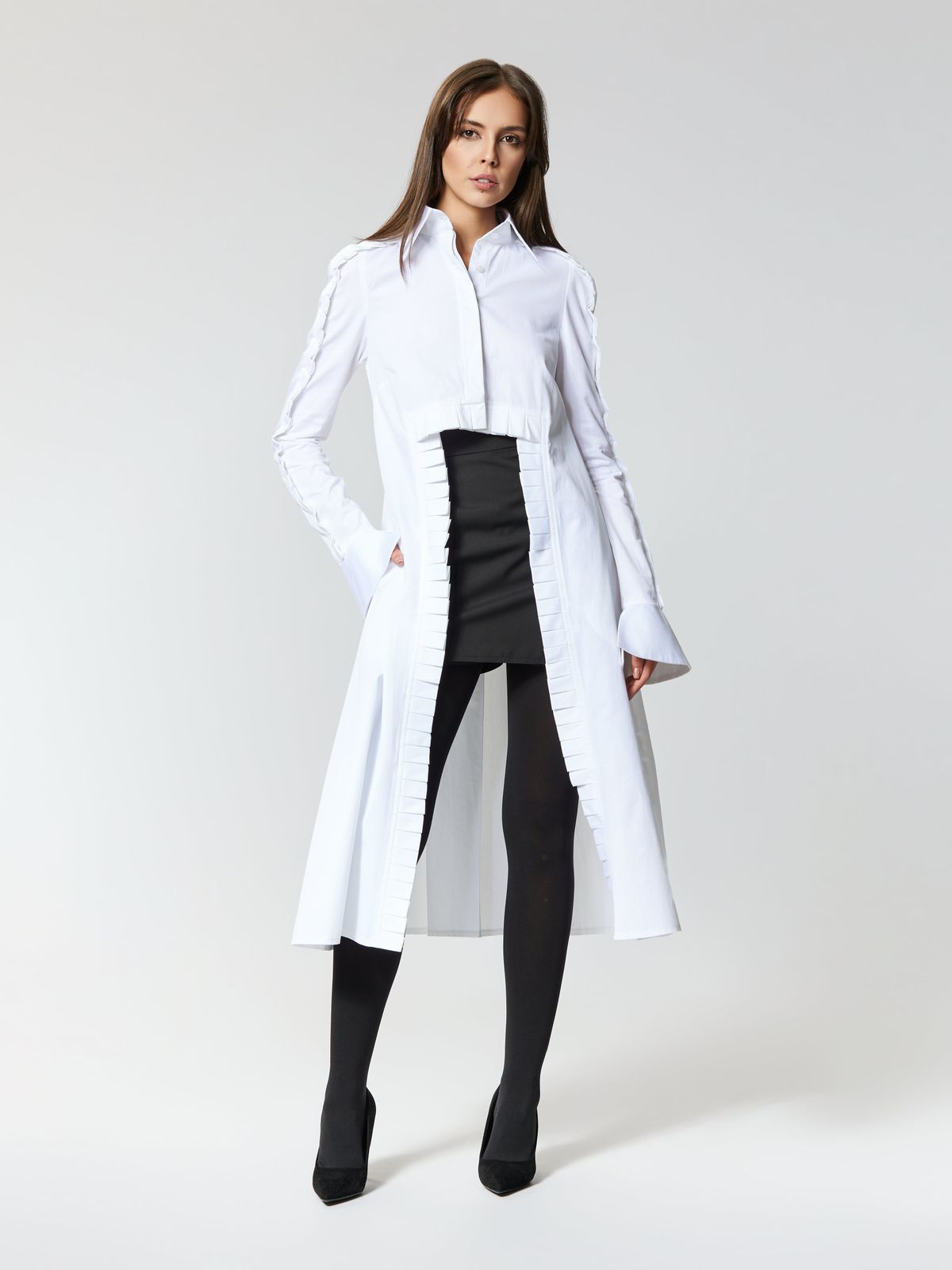 AMADA | GOTS Organic Cotton Shirt in White