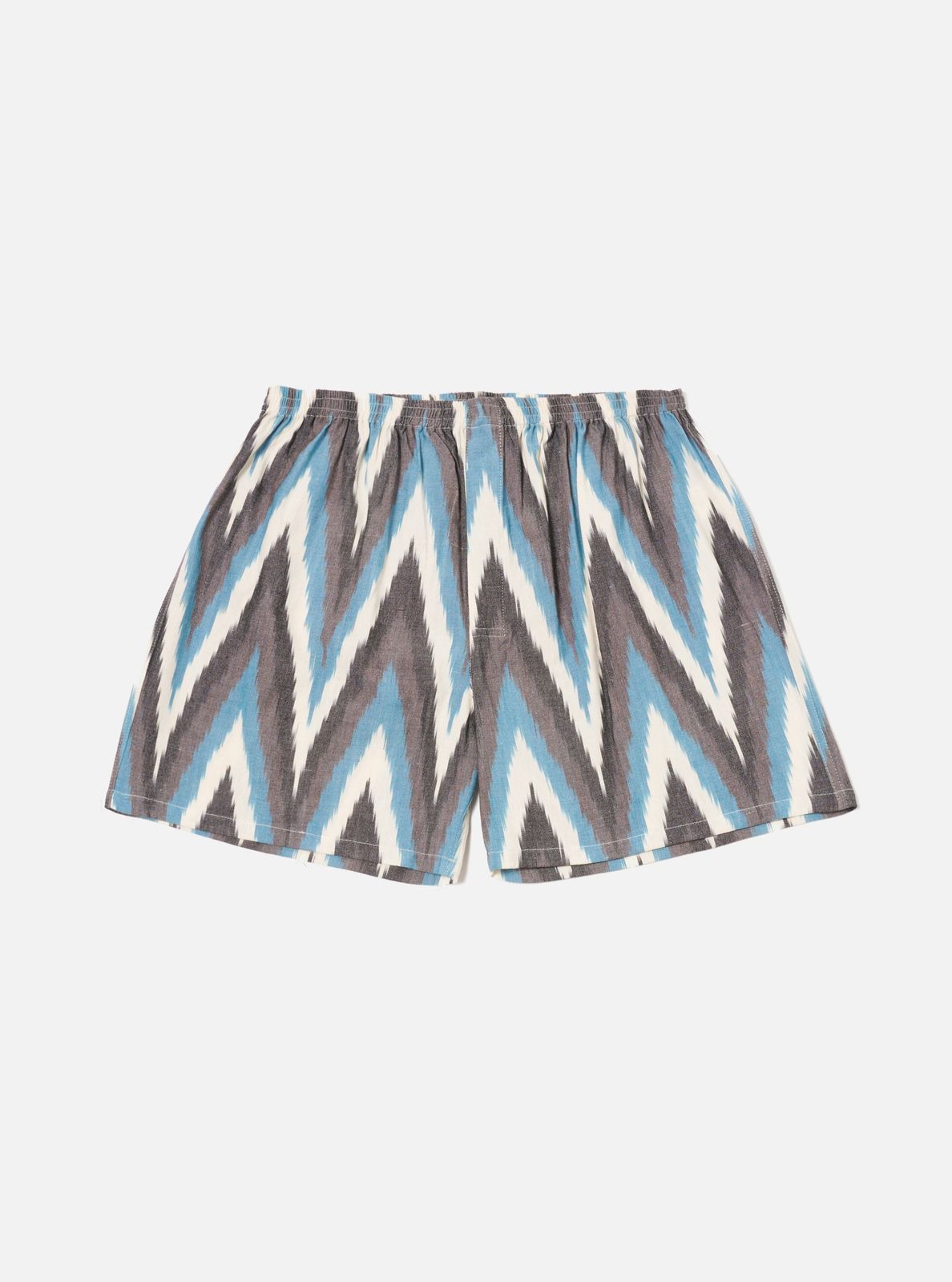 Ecru Ikat II Cotton Boxer Short