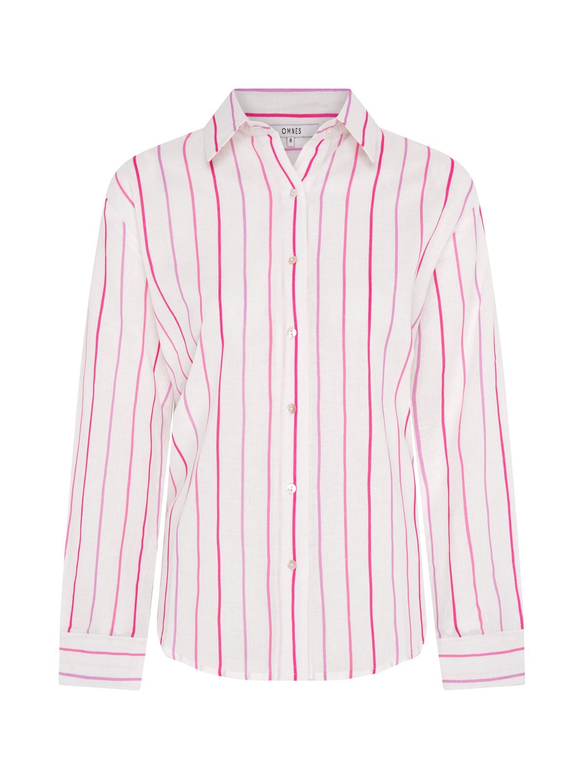 Evie Linen Stripe Oversized Shirt