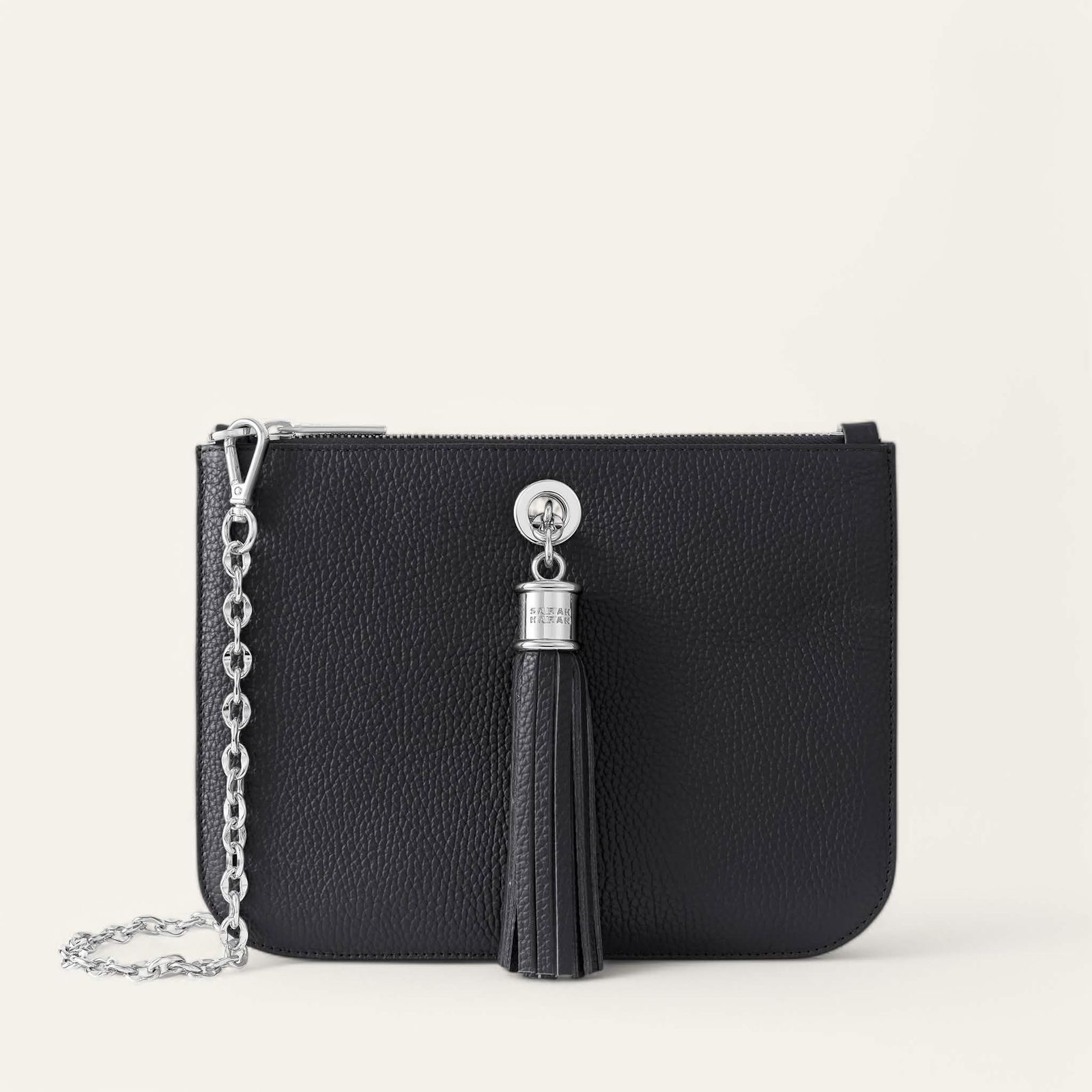 Ivy | Black with Silver hardware