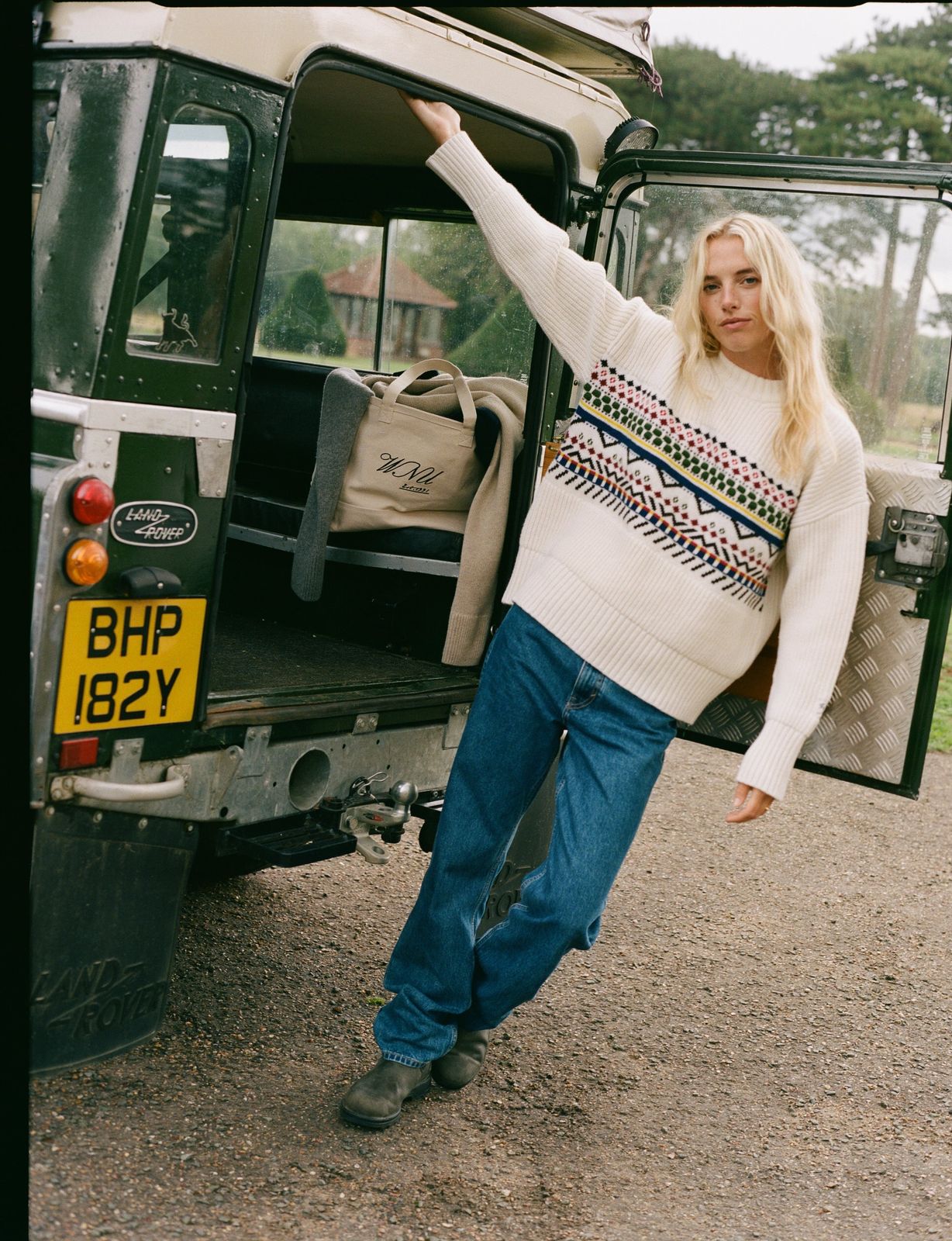 Chamonix Jumper: Wool, Multi
