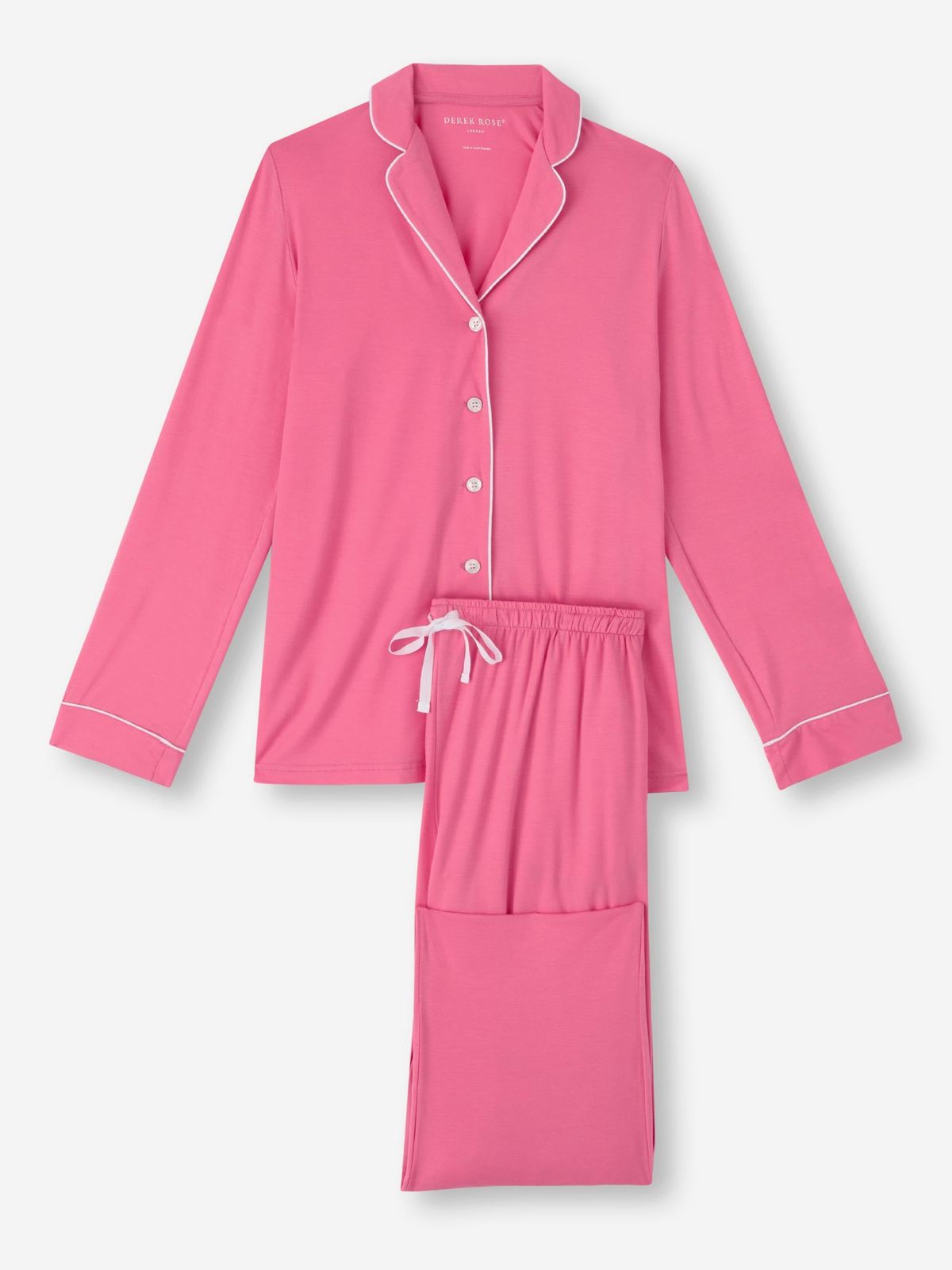 Lara Micro Modal Pyjamas Flamingo Pink
