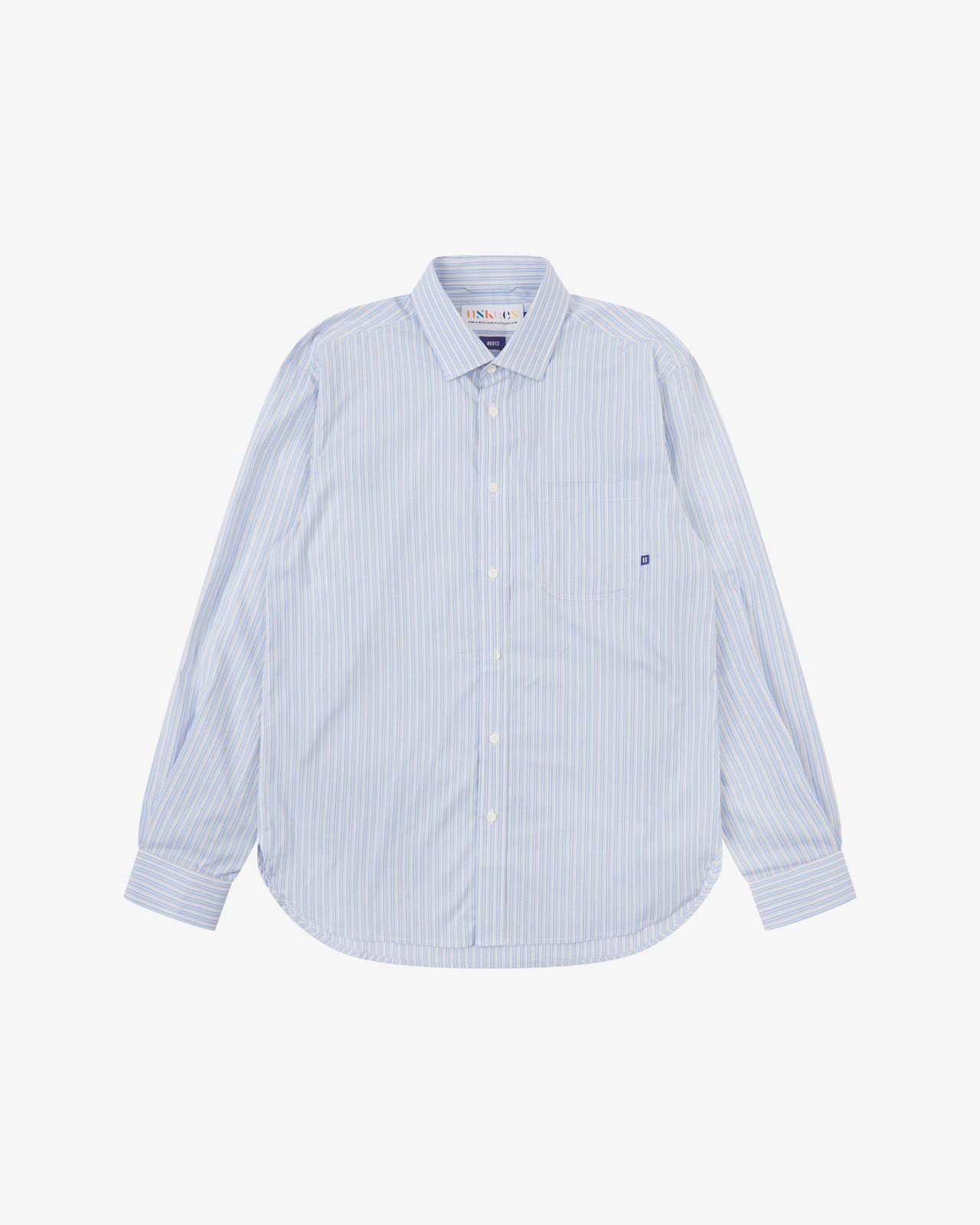 6013 Advanced shirt - blue gold blend