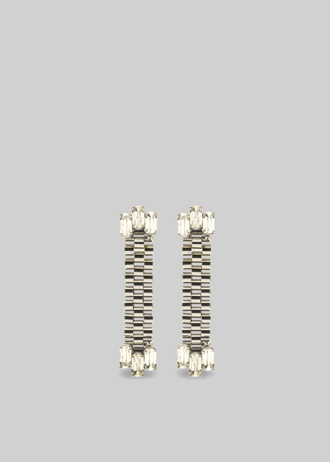 Sharra Pagano On Time Earrings - Silver