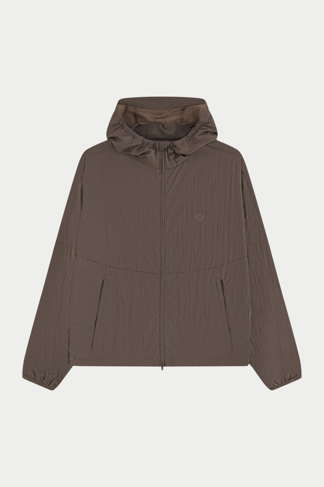 TRANSLUCENT WINDBREAKER - BROWN