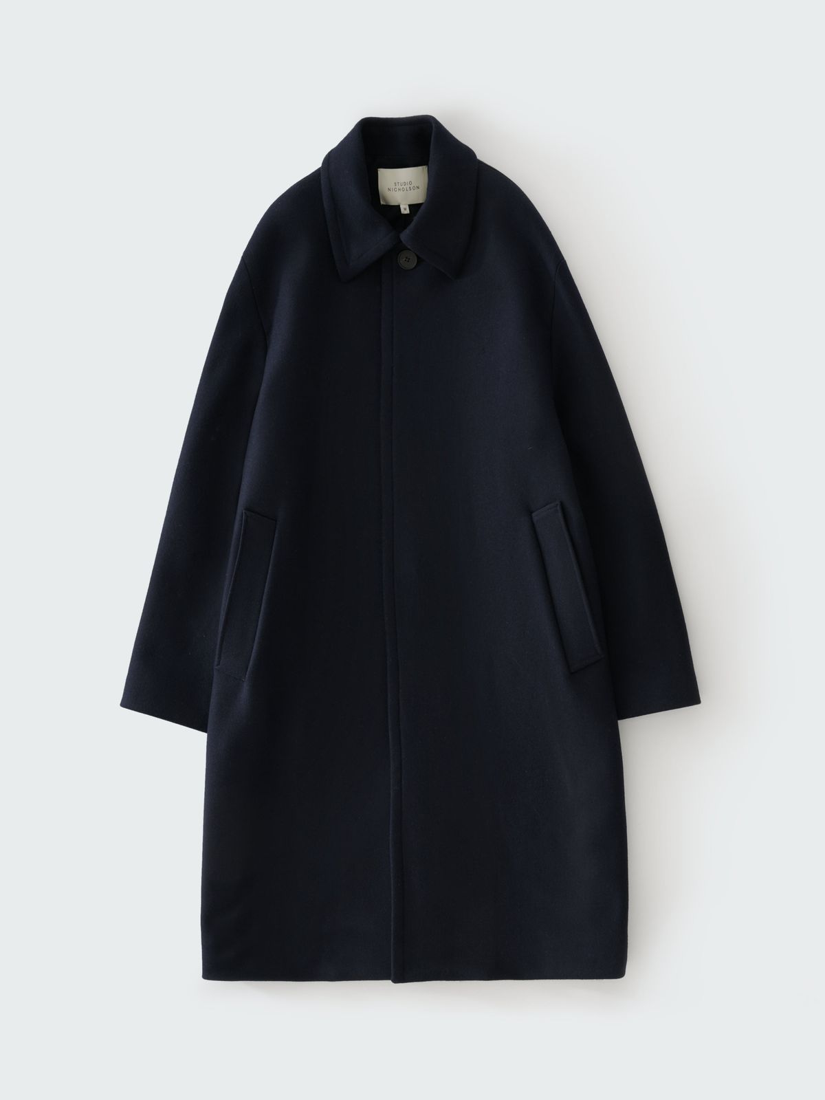 Ady Wool Coat In Navy