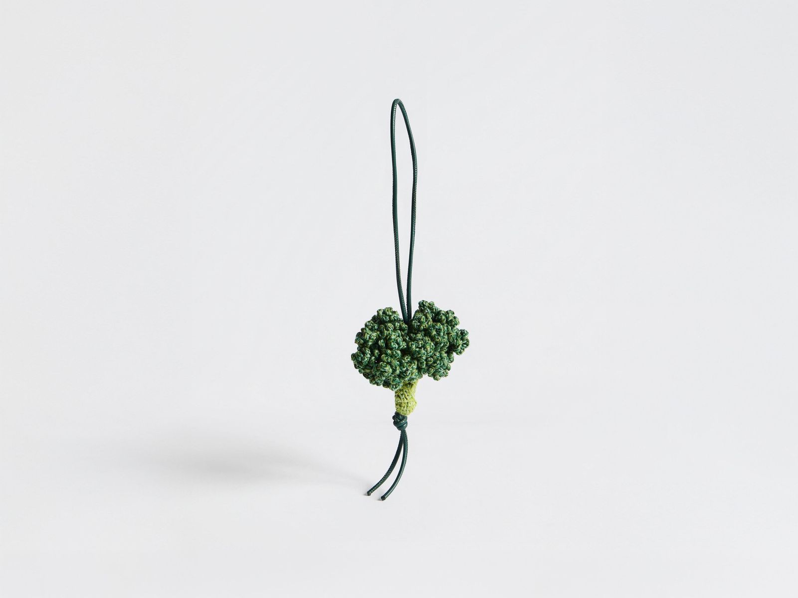 HAND-CROCHETED BROCCOLI CHARM