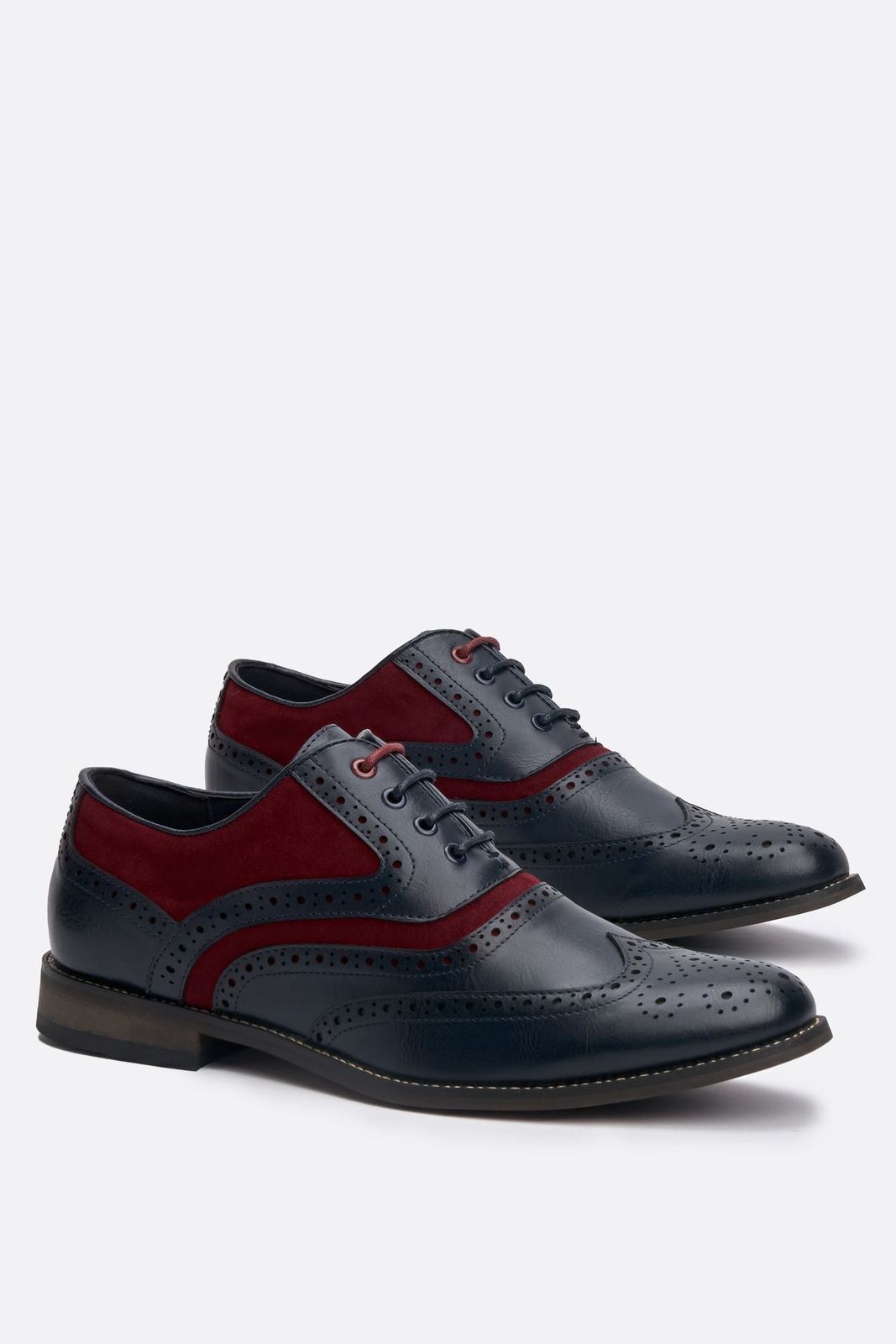 Russel Navy / Red Shoes