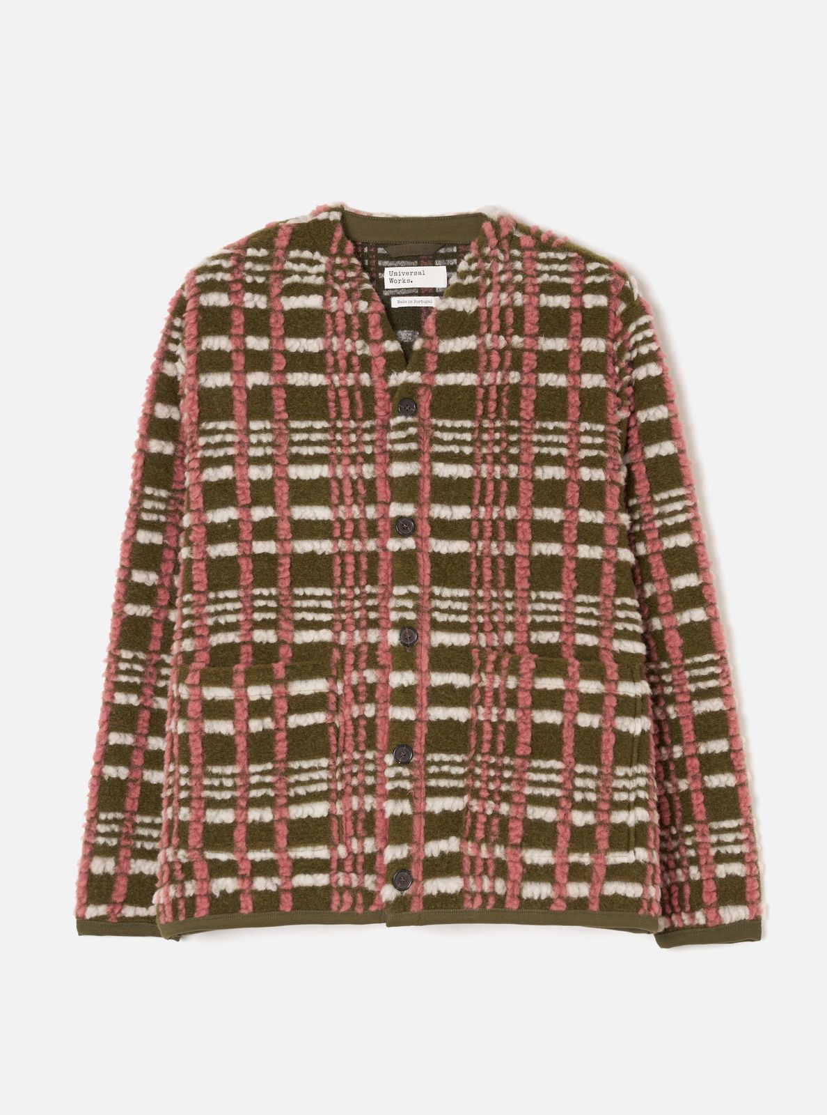 Olive Duomo Fleece Cardigan