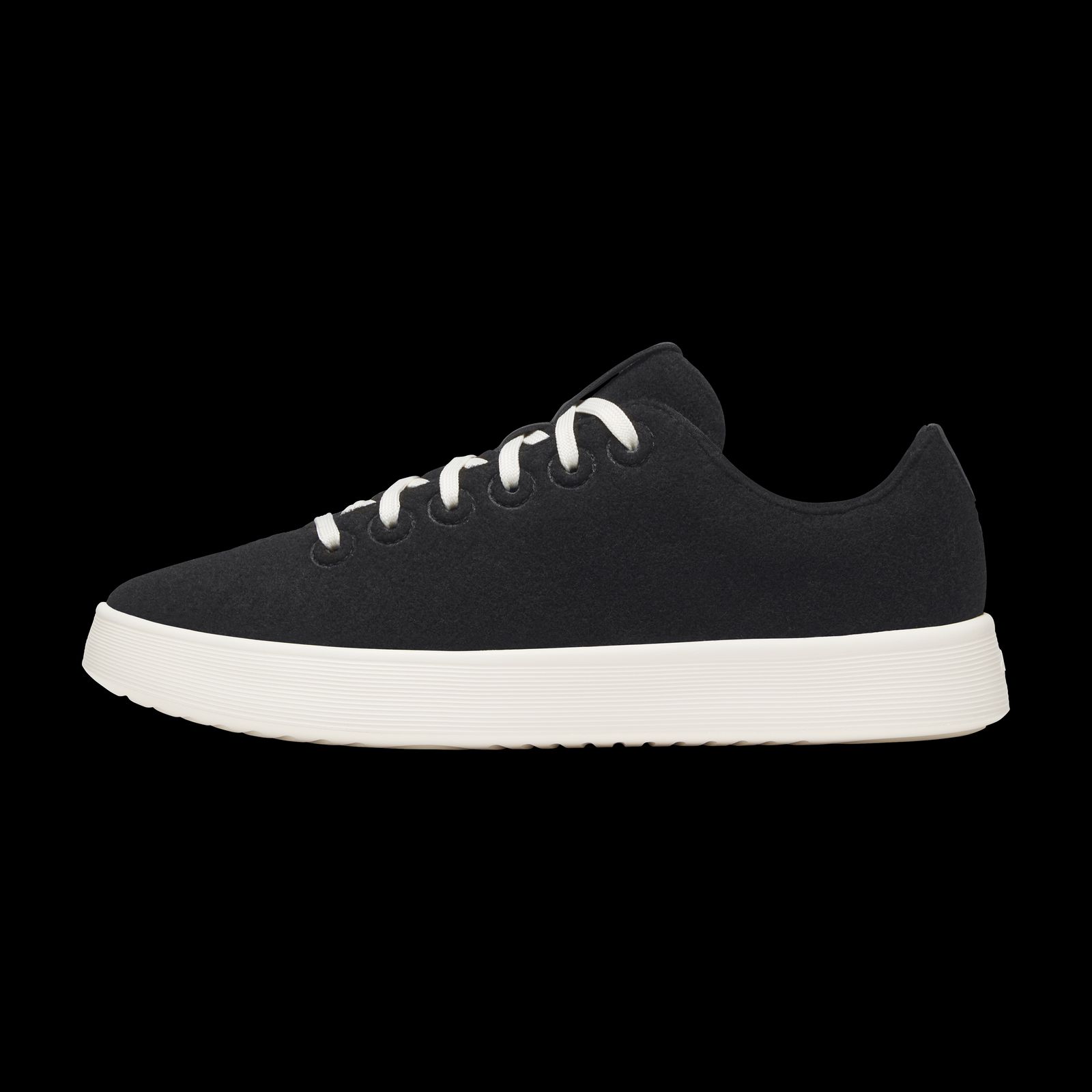 Men's Wool Cruiser - Natural Black (Natural White Sole)