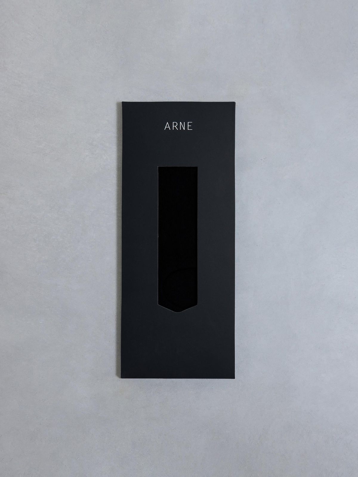 3 Pack ARNE Invisible Socks in Black
