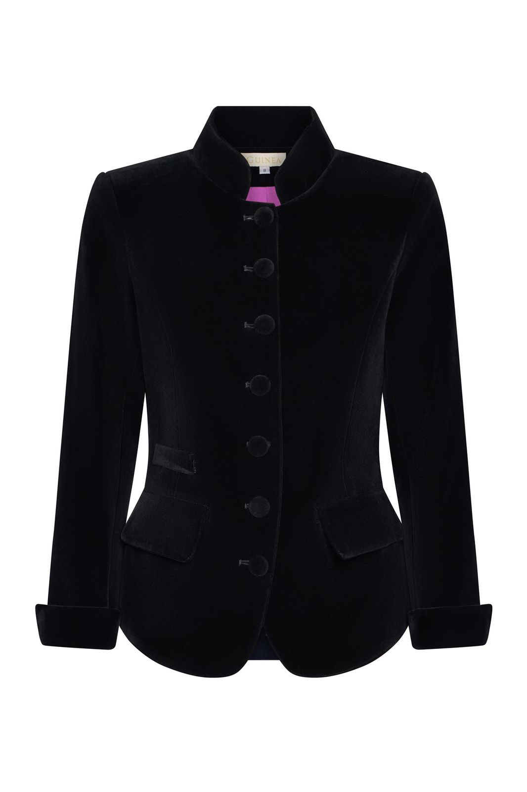 Hertford - Black Velvet Jacket