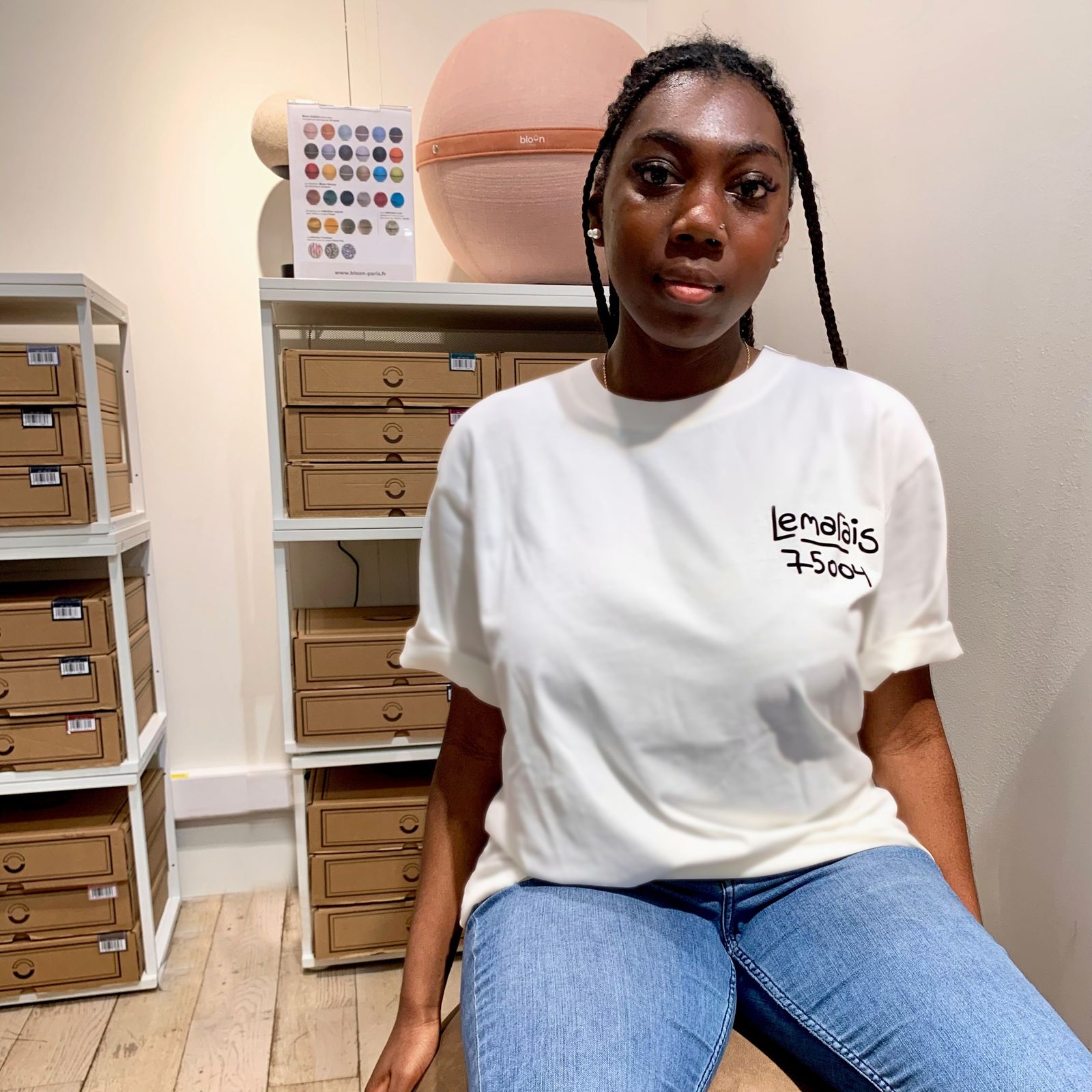 NEIGHBOURHOODS | Organic Cotton Unisex Customised T-Shirt | White