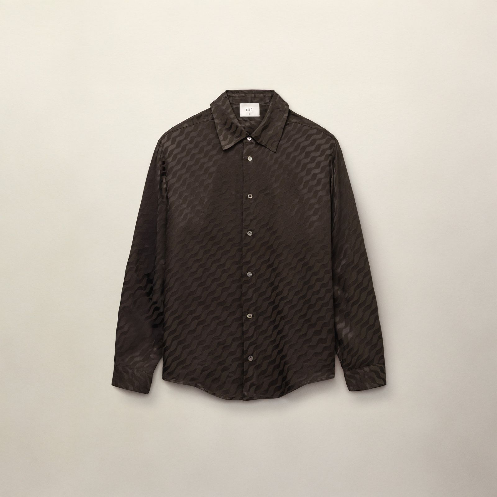 Tidello Long Sleeve Shirt - Chocolate Brown