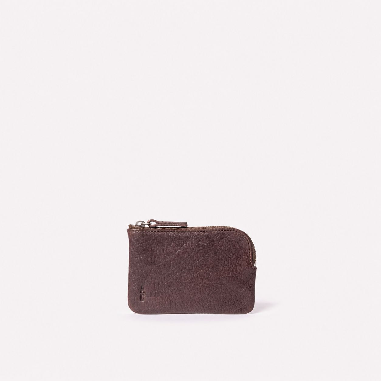 Hocker Small Calvert Leather Purse in Bog