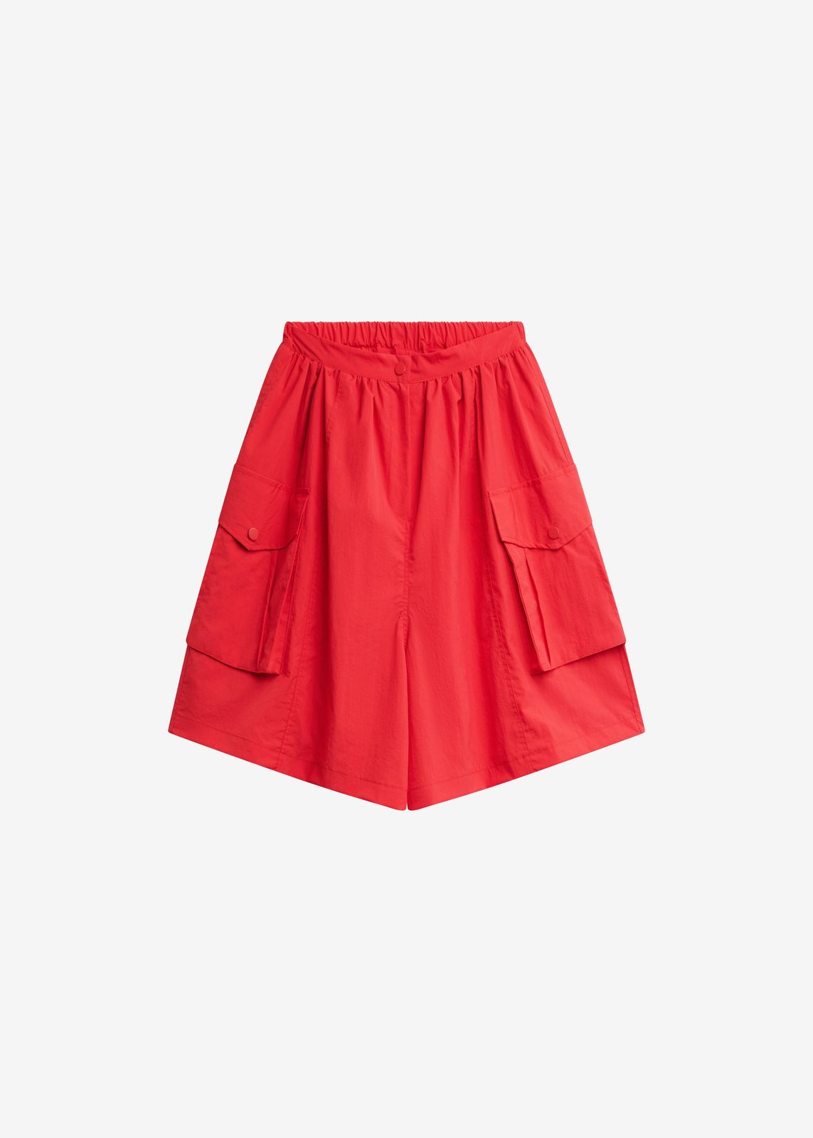 Igny Technical Cargo Bermuda Shorts - Red